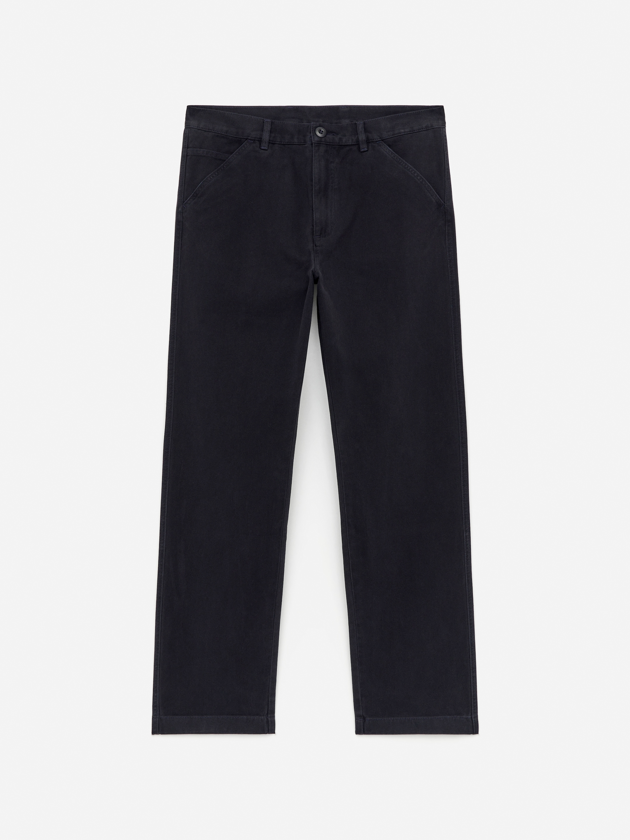 Zobacz większy obraz: Spodnie z diagonalu - Ciemnoniebieski - ON | H&M PL 1