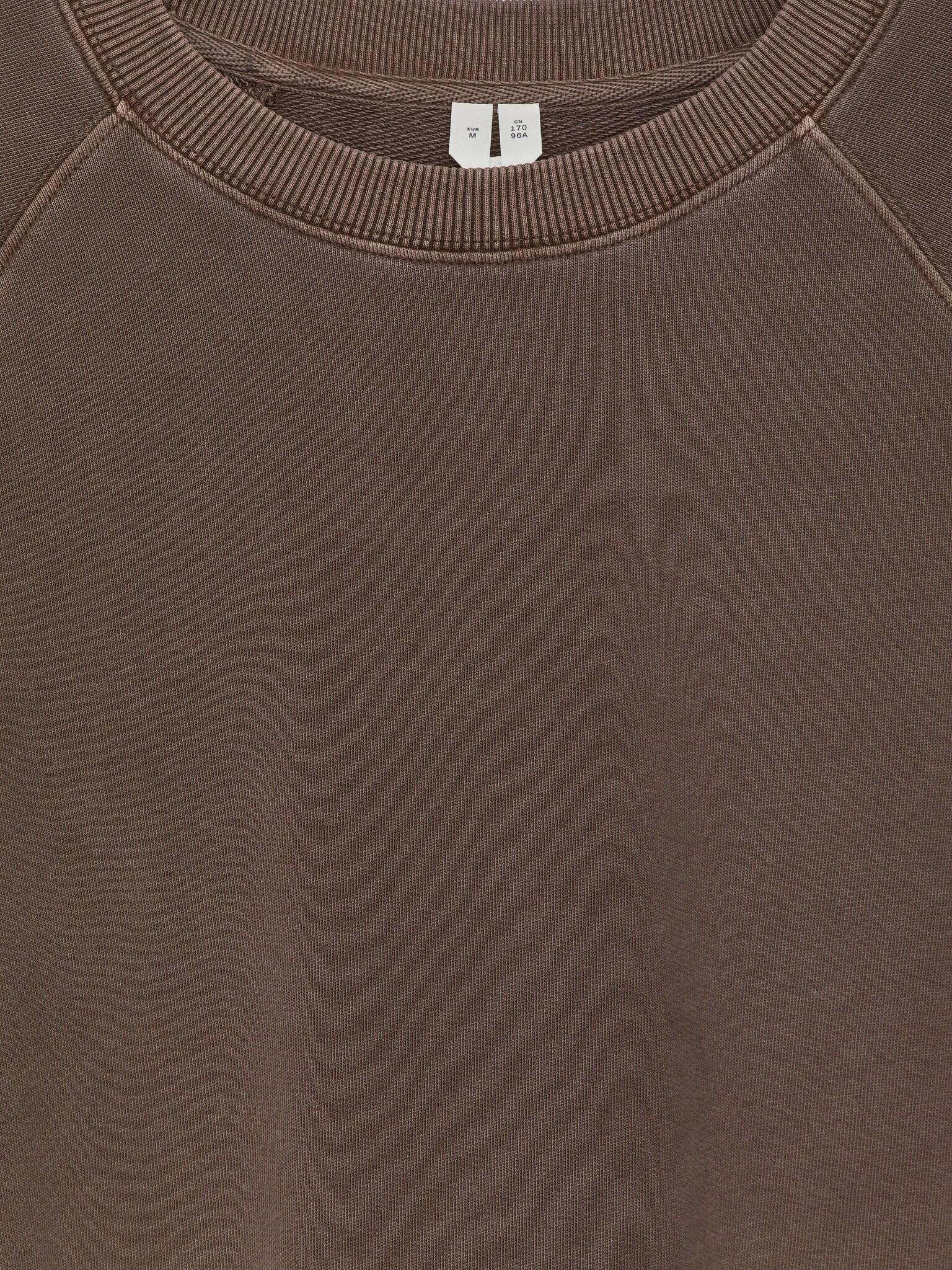 Terry Sweatshirt - Dark Brown/Grey Melange/Black/Pink/Purple/Blue/Dark Blue - 6