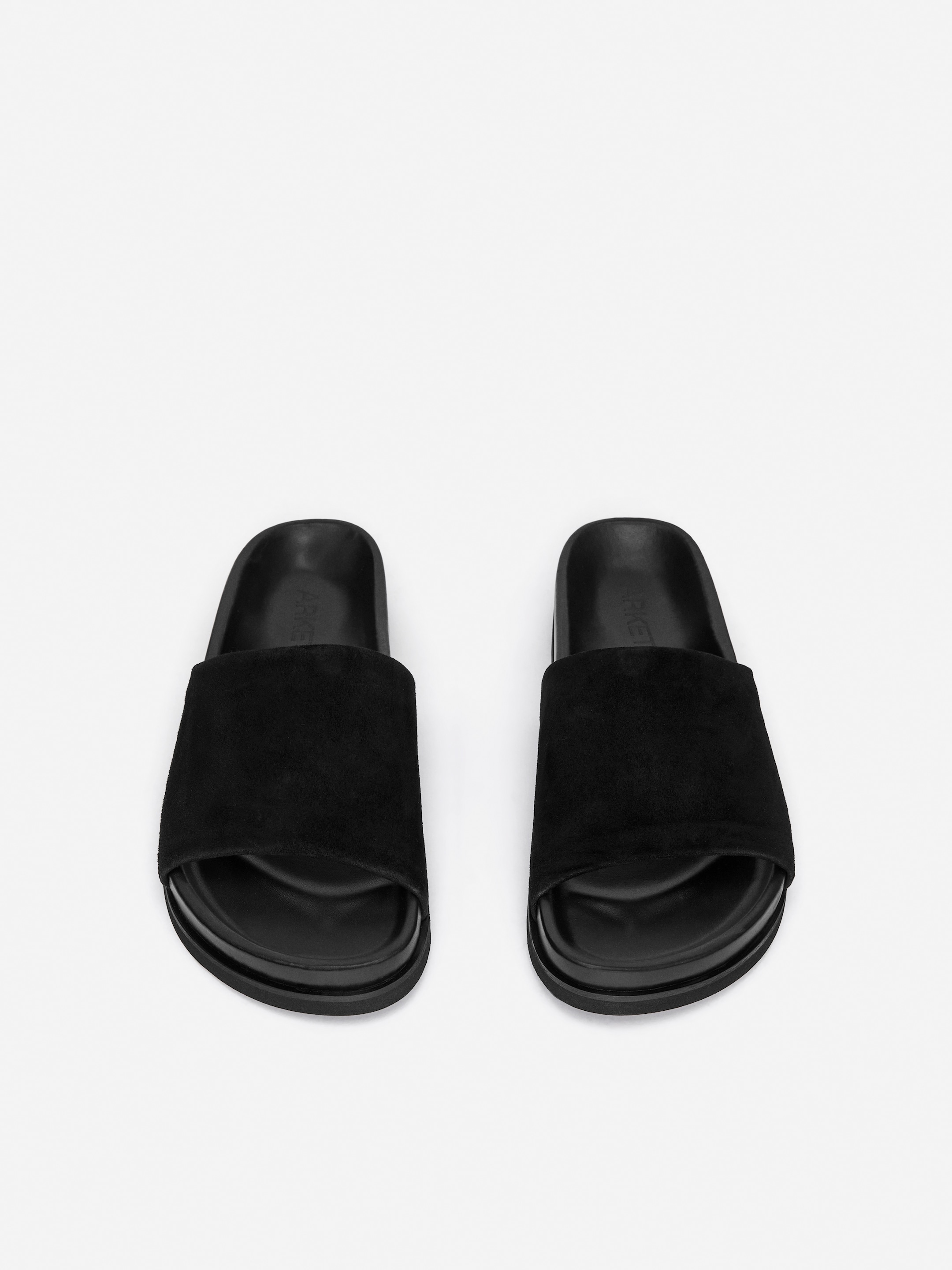 Suede Sandals - Black - Women - StillMedia/DescriptiveStillLife - 3