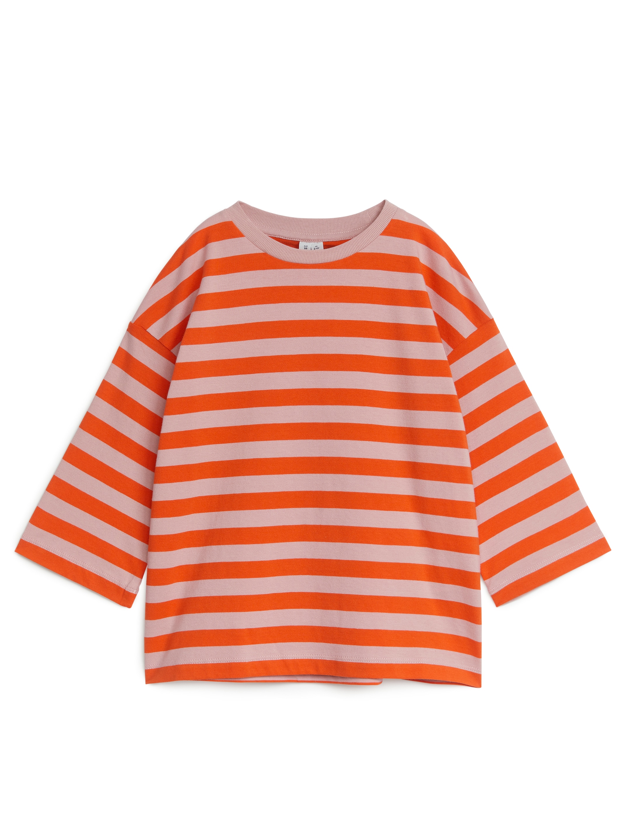 Oversized Long-Sleeved T-Shirt - Orange - Oversized - Children - StillMedia/DescriptiveStillLife - 1