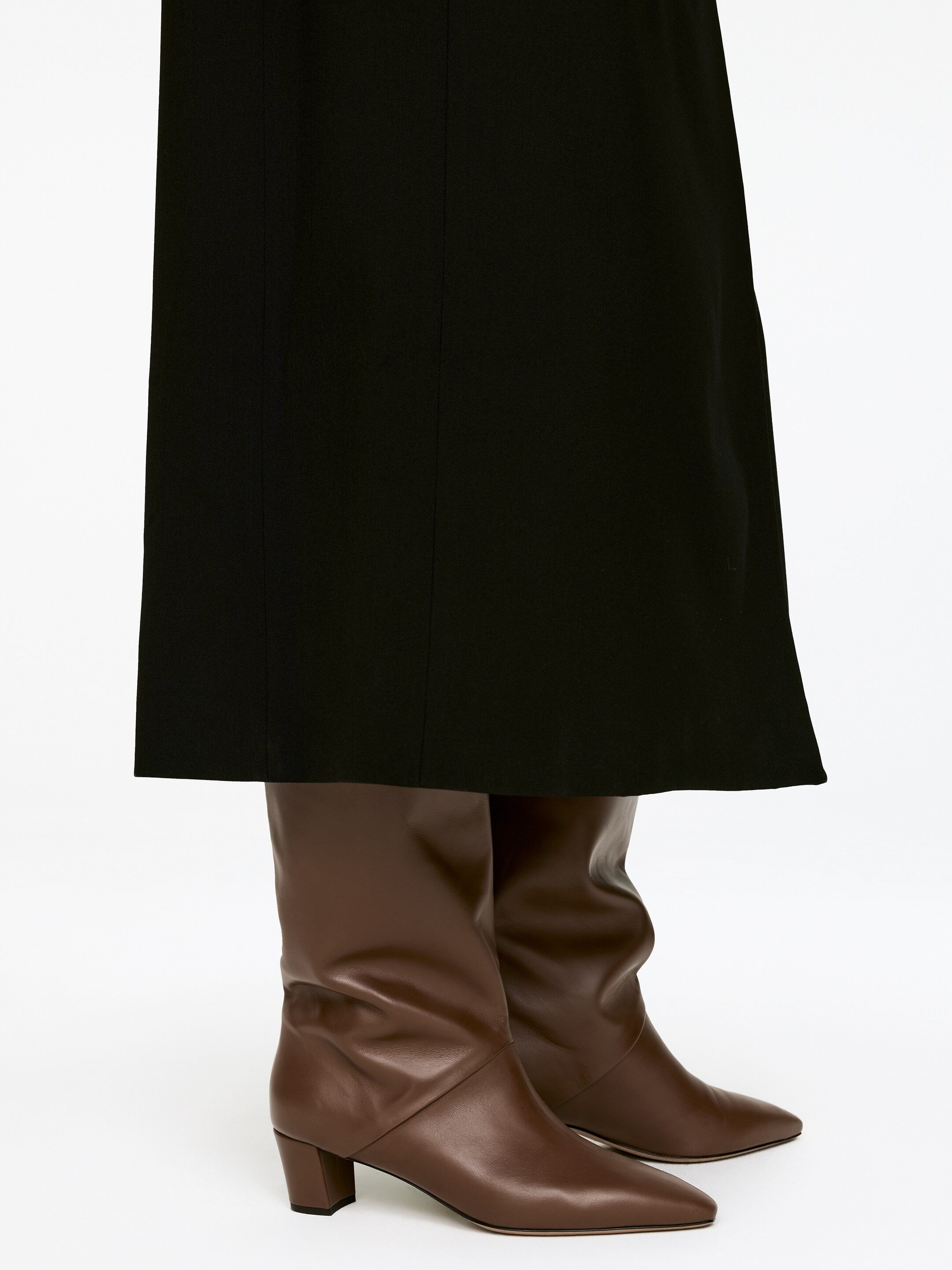 Visualizza immagine più grande: Mid-Calf Leather Boots - Marrone scuro - DONNA | H&M IT 2