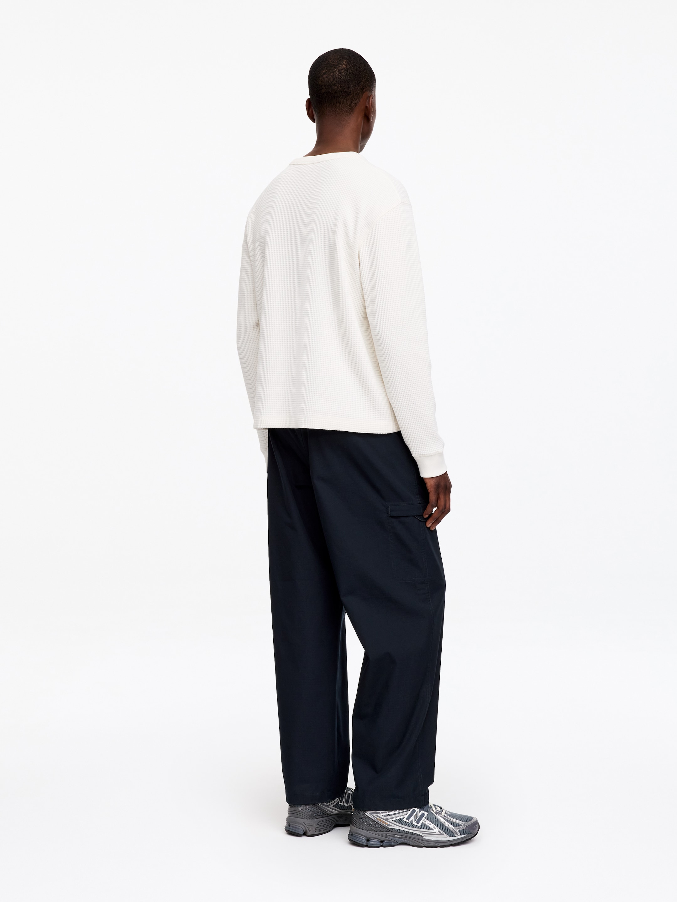 ARKET ACTIVE Cargohose - Dunkelblau - Regular Fit - men - StillMedia/Lookbook - 3