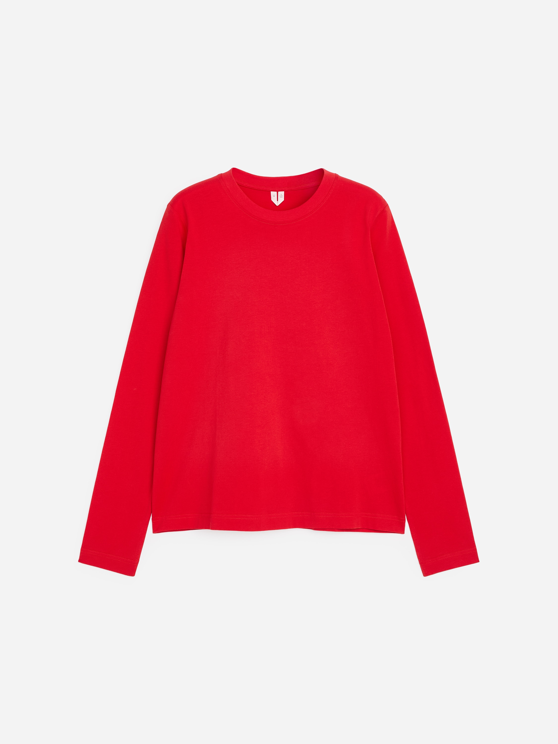 Signature T-shirt met lange mouwen - Rood/Zwart/Wit/grijs/Bruin/Wit/groen