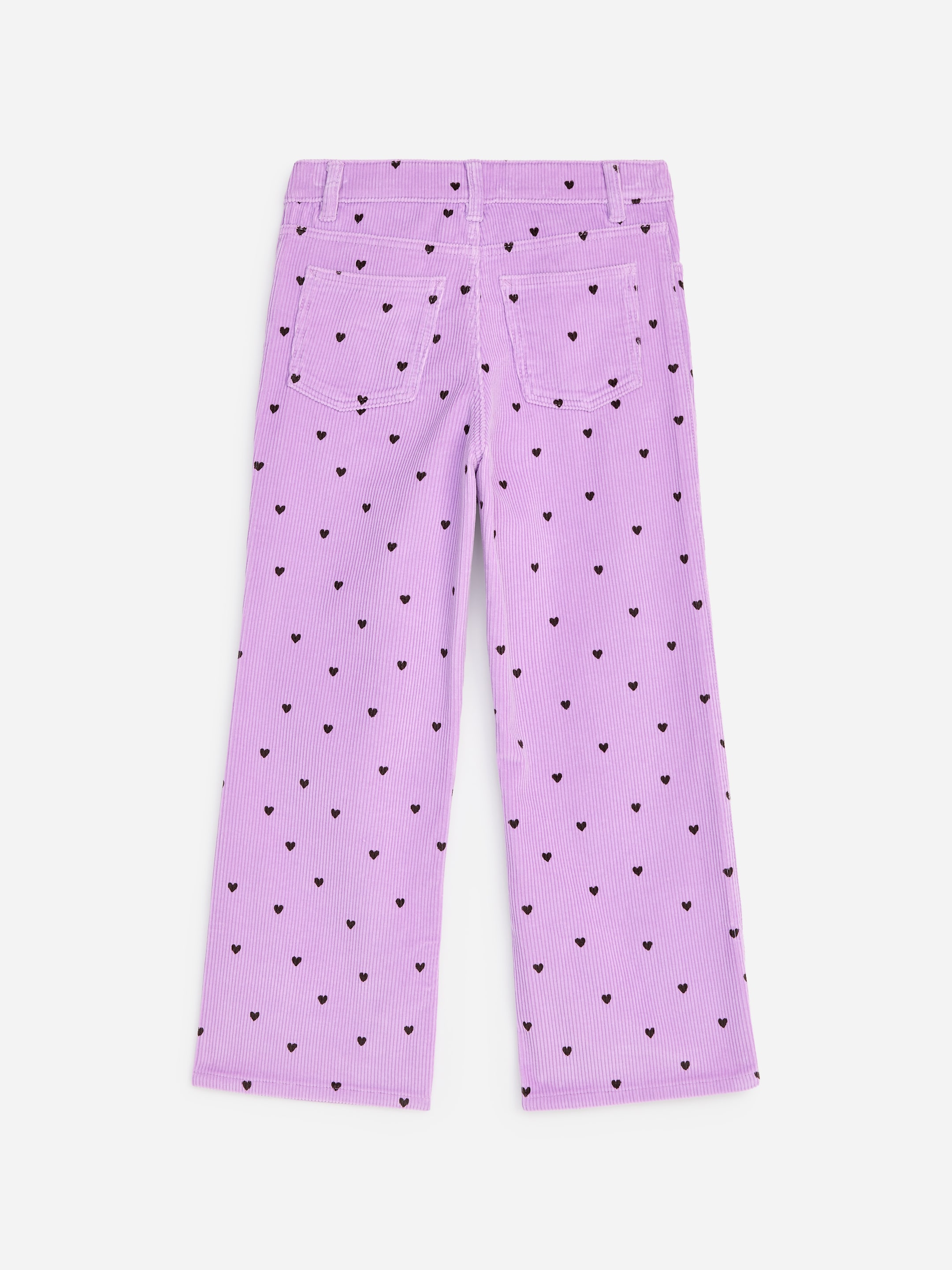 Pantaloni in velluto a coste svasati - Viola - Regular fit - Children - StillMedia/DescriptiveStillLife - 3