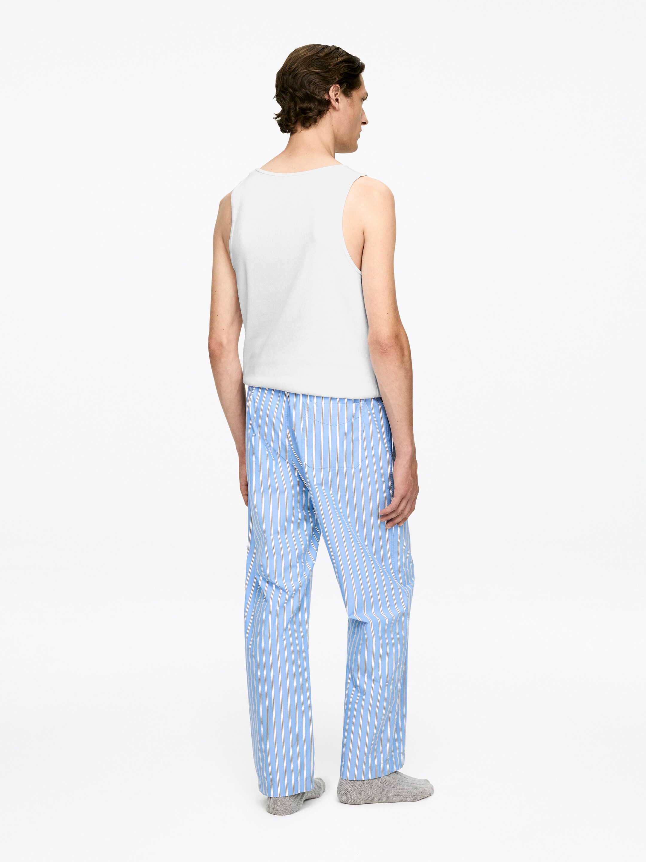 Zobrazit větší obrázek: Žebrované tílko - White - MUŽI | H&M CZ 2