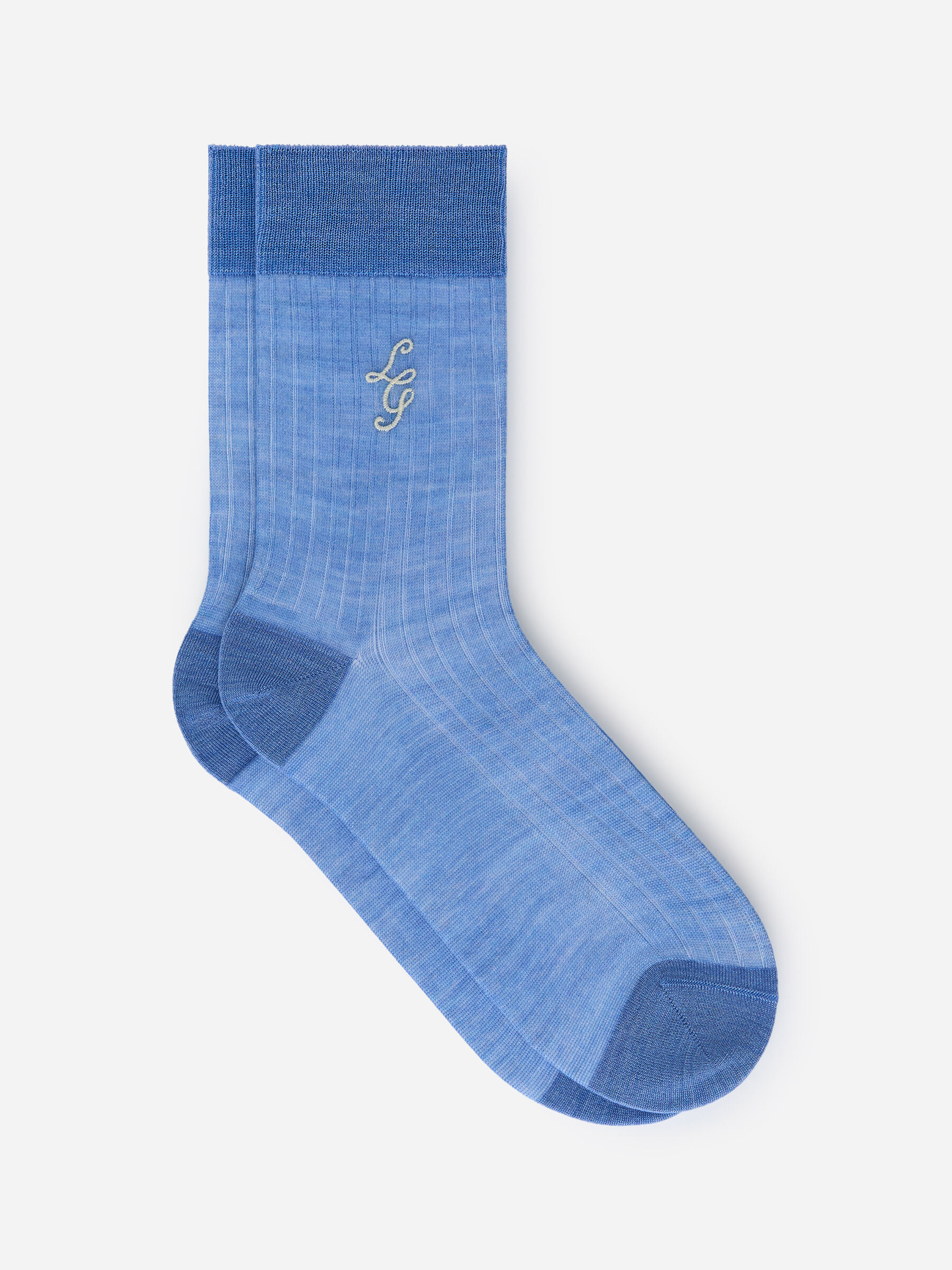 ARKET and Laila Gohar Monogram Crew Socks-#ACBBC9-19036