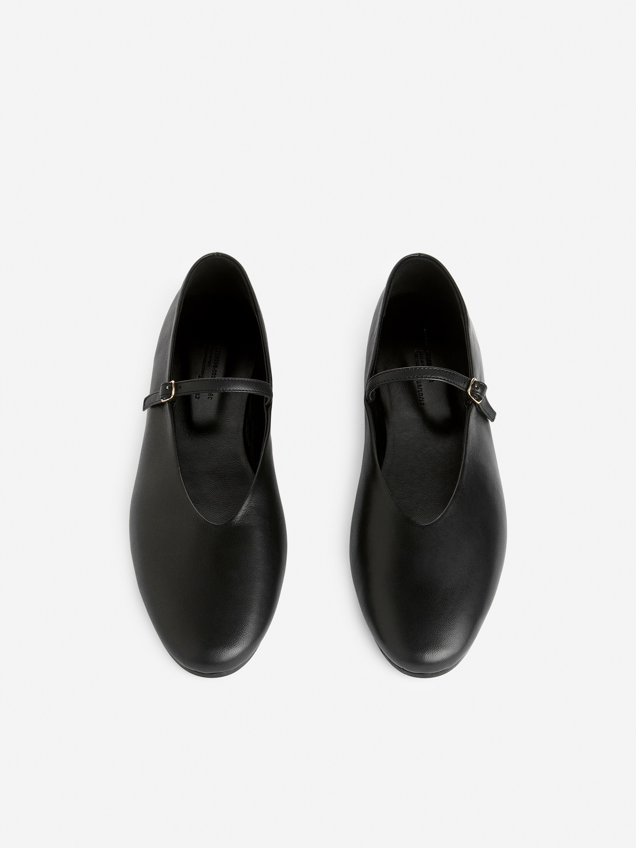 View larger image: Leather Mary Jane Flats - Black - Ladies | H&M GB 2