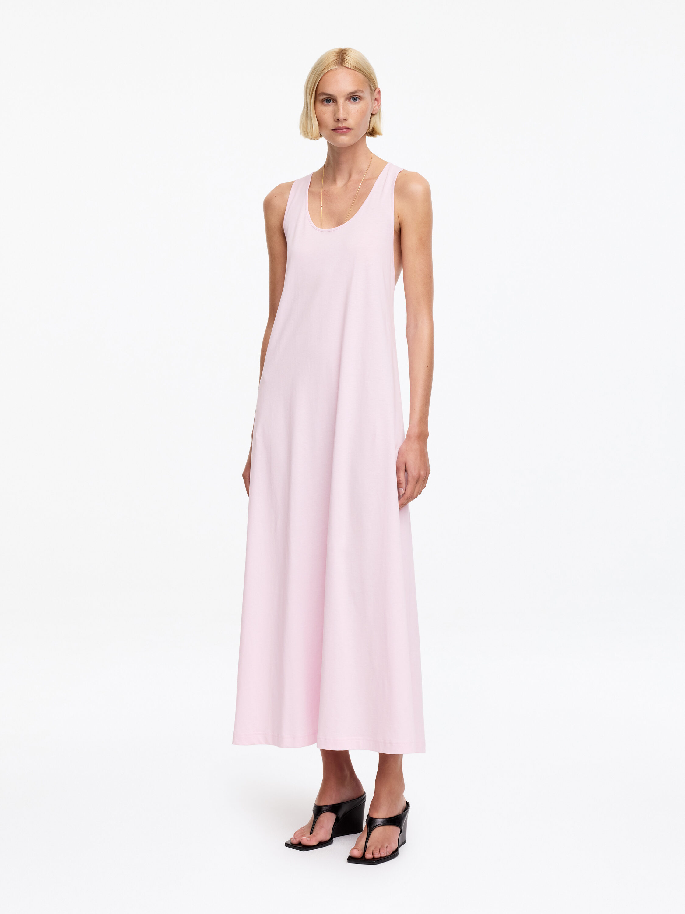 Twisted Back Maxi Dress