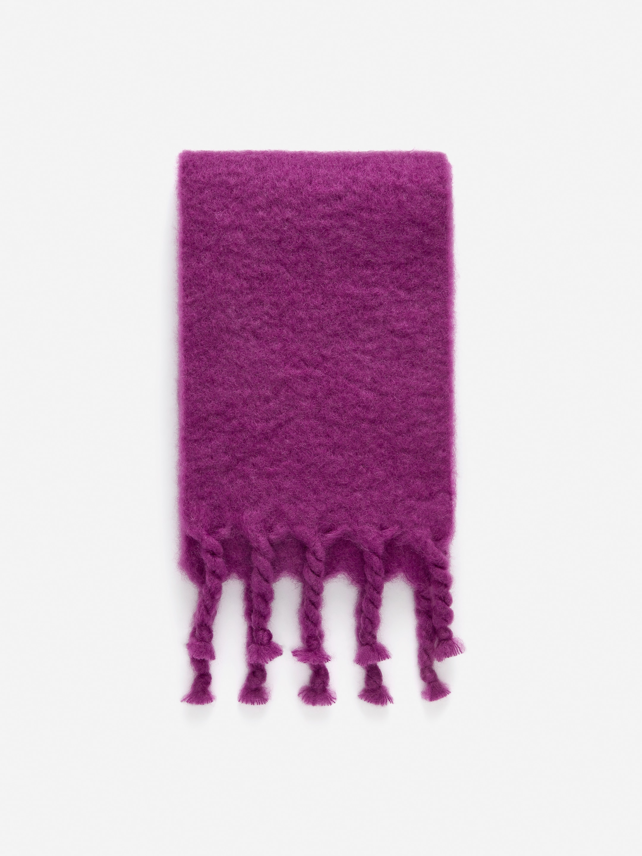 Grösseres Bild ansehen: Schal aus Mohairwolle und Wolle - Lila - DAMEN | H&M CH 3