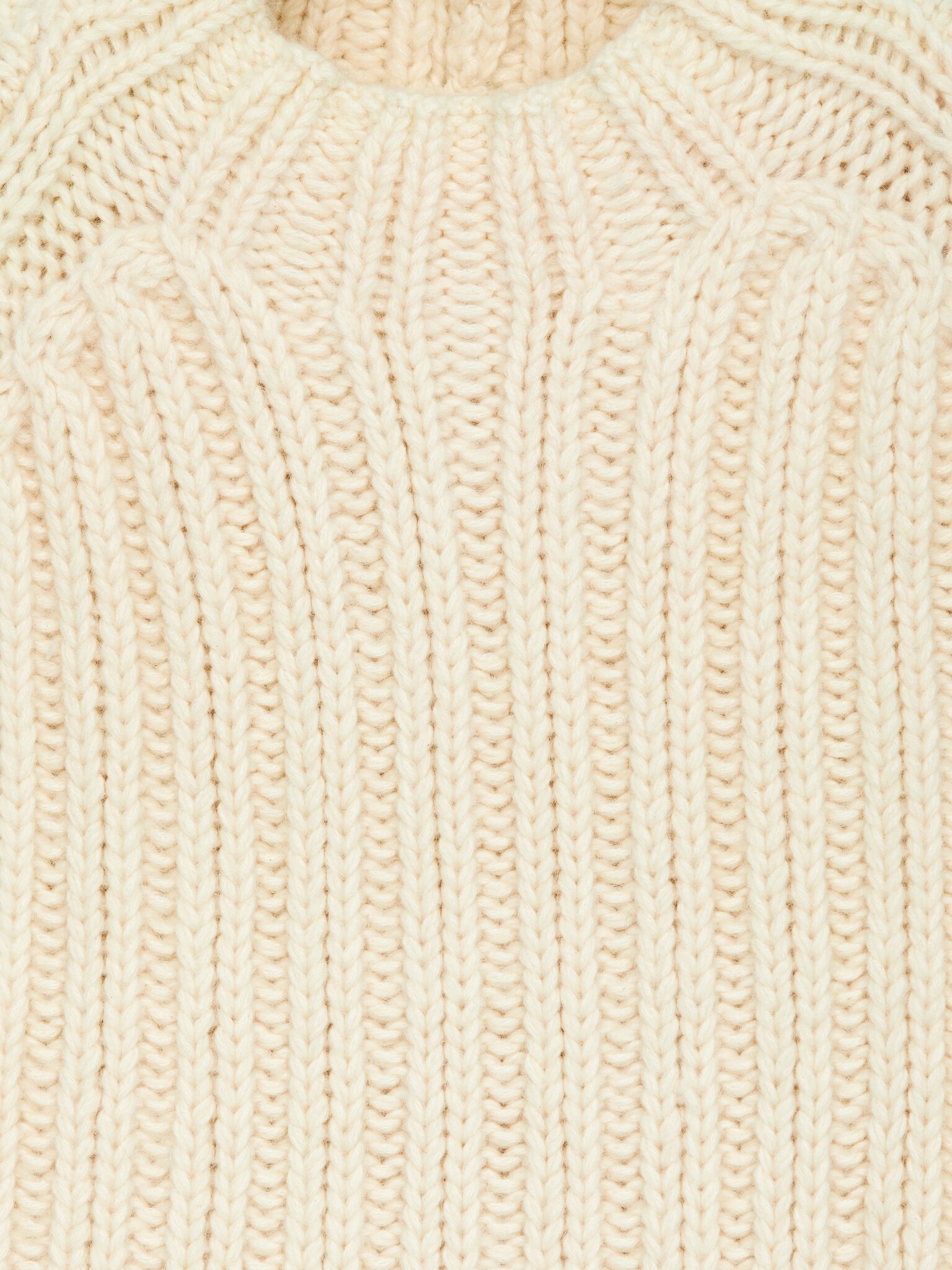 Rib-Knitted Vest - Off White - 3