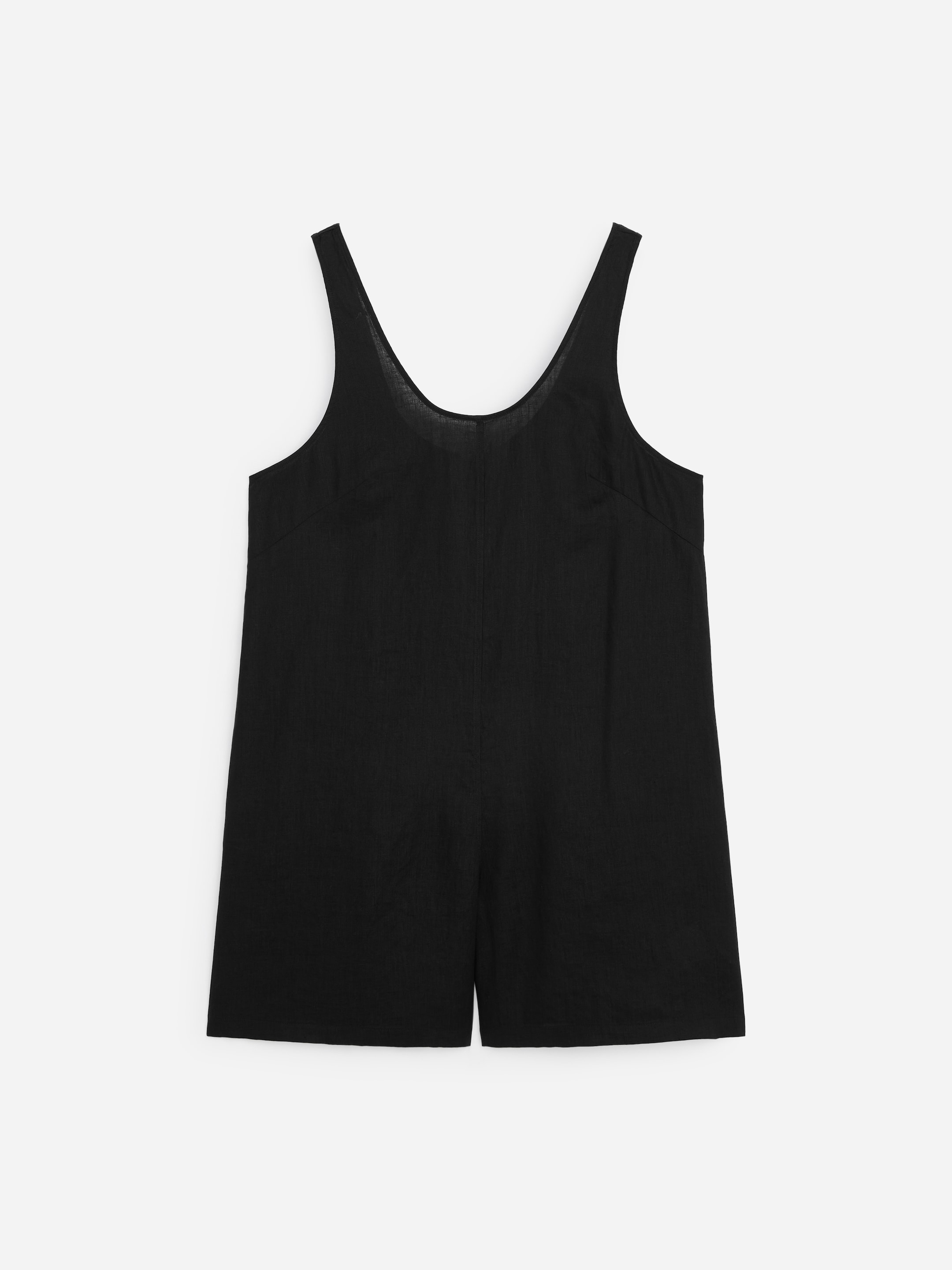 Mono corto de lino - Negro - Corte estándar - Women - StillMedia/DescriptiveStillLife - 1
