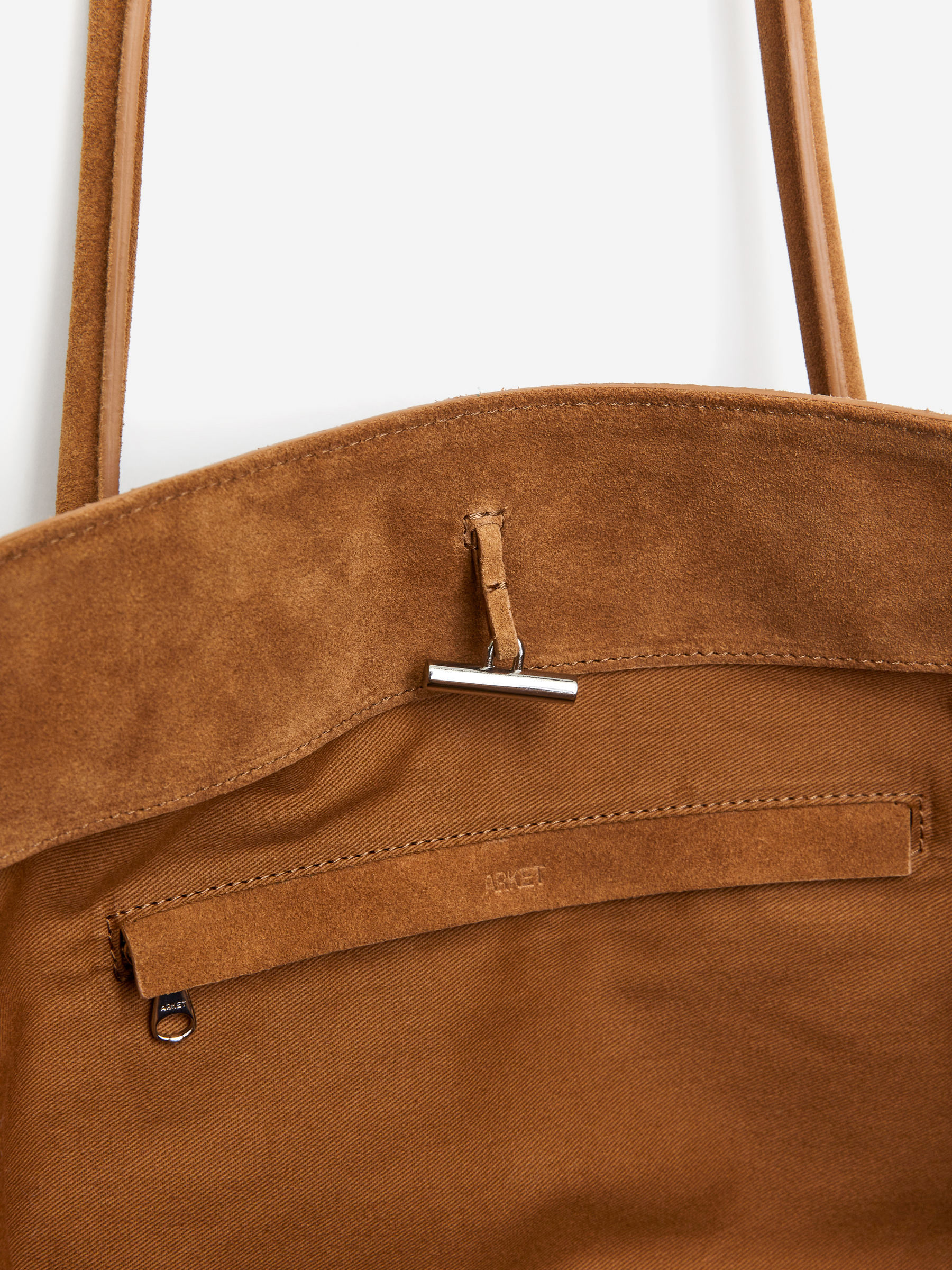 Sac cabas en cuir souple - Marron - Femme - StillMedia/DescriptiveDetail - 4