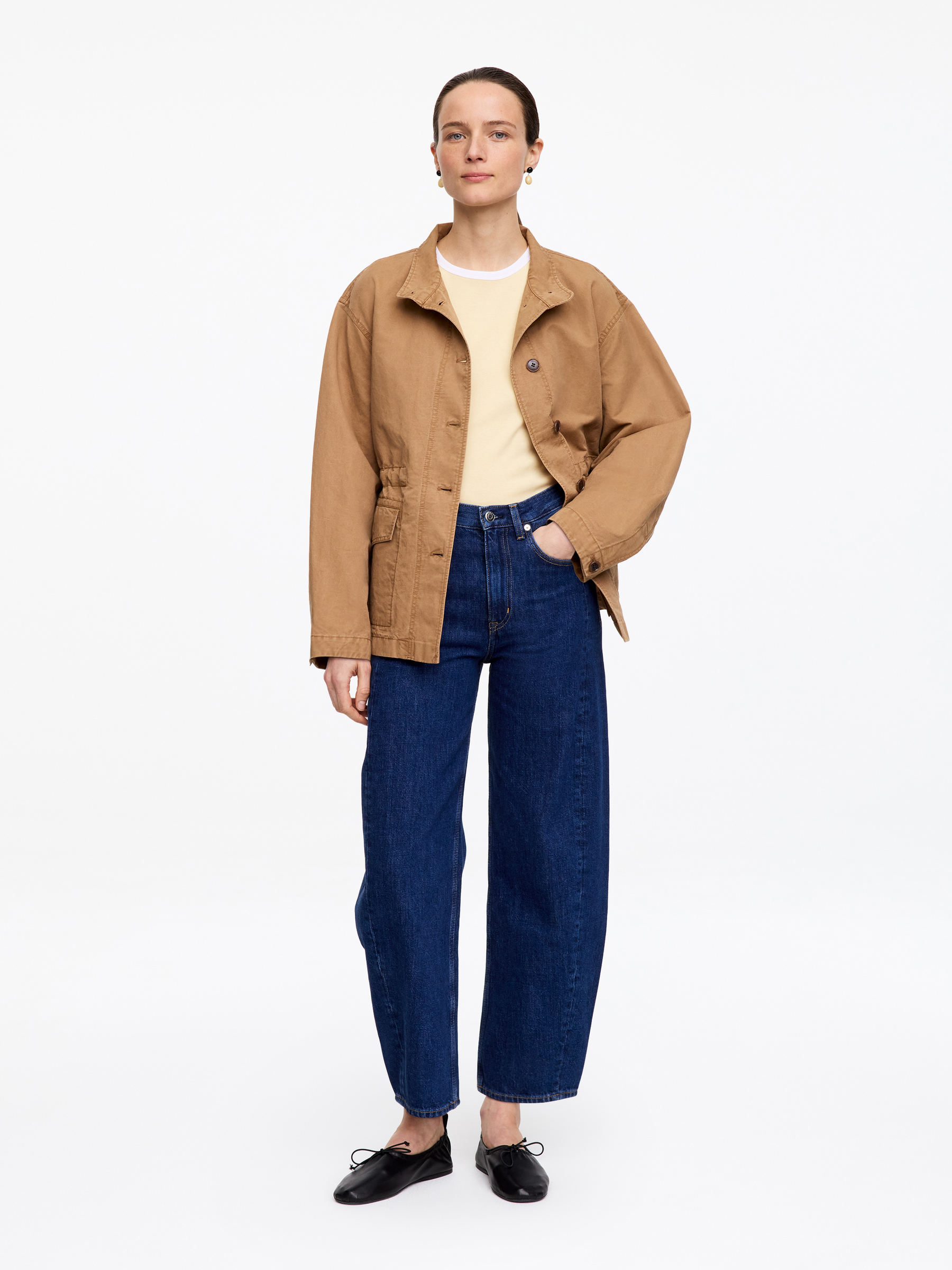 Camiseta de canalé - Amarillo - Corte ajustado - Women - StillMedia/Lookbook - 9