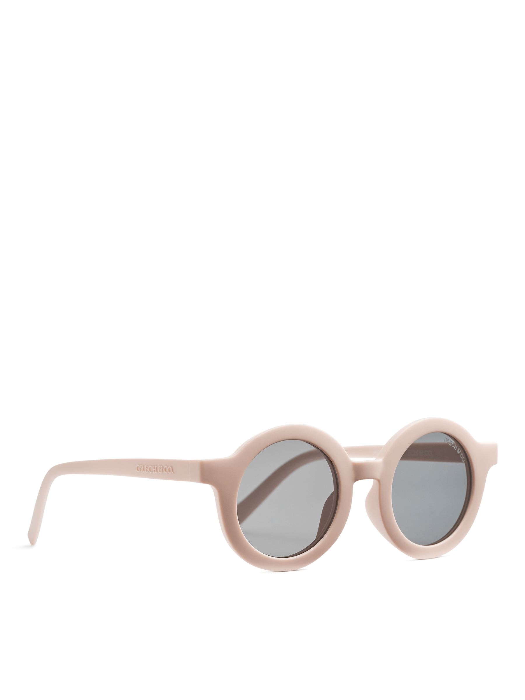 GRECH & CO. Round Polarised Sunglasses - Beige/Oat - Children - StillMedia/DescriptiveStillLife - 2
