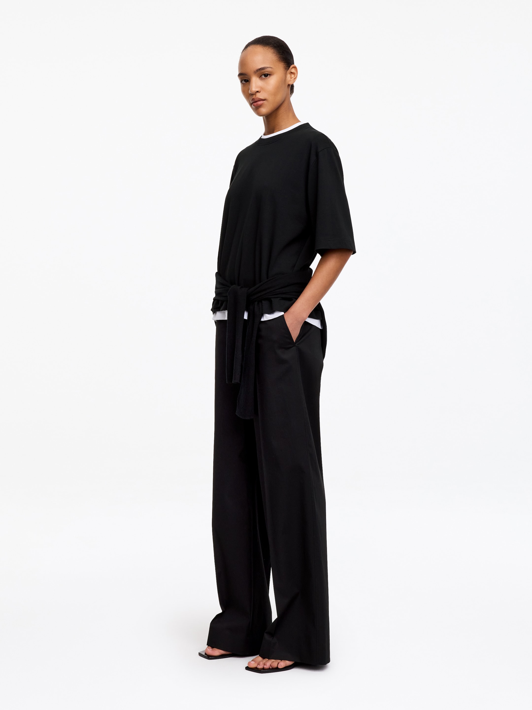 Camiseta Signature cuadrada - Negro - Corte relajado - Women - StillMedia/Lookbook - 16