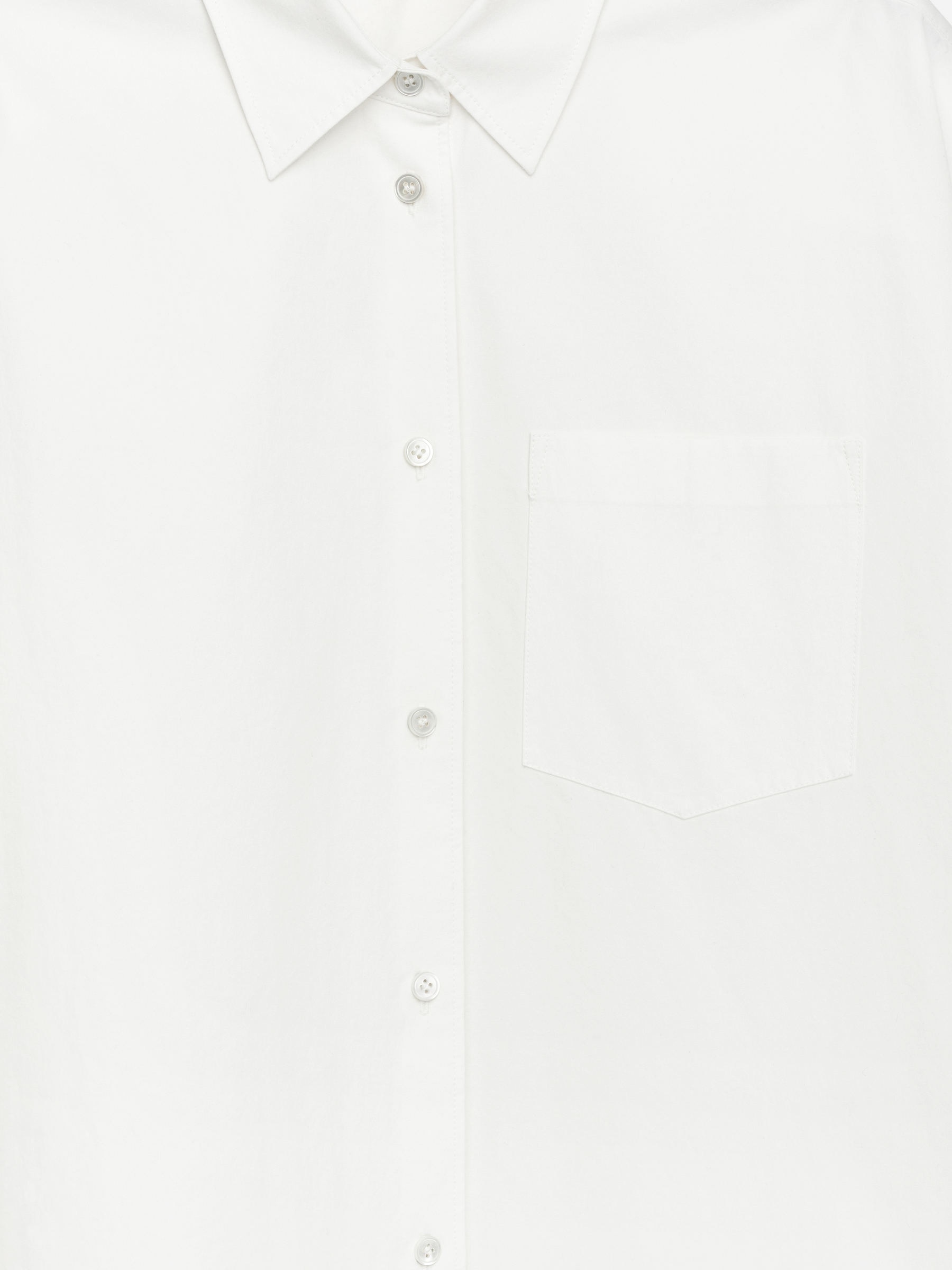 Batwing-Sleeve Shirt - Off-White - Oversized - Women - StillMedia/DescriptiveDetail - 2