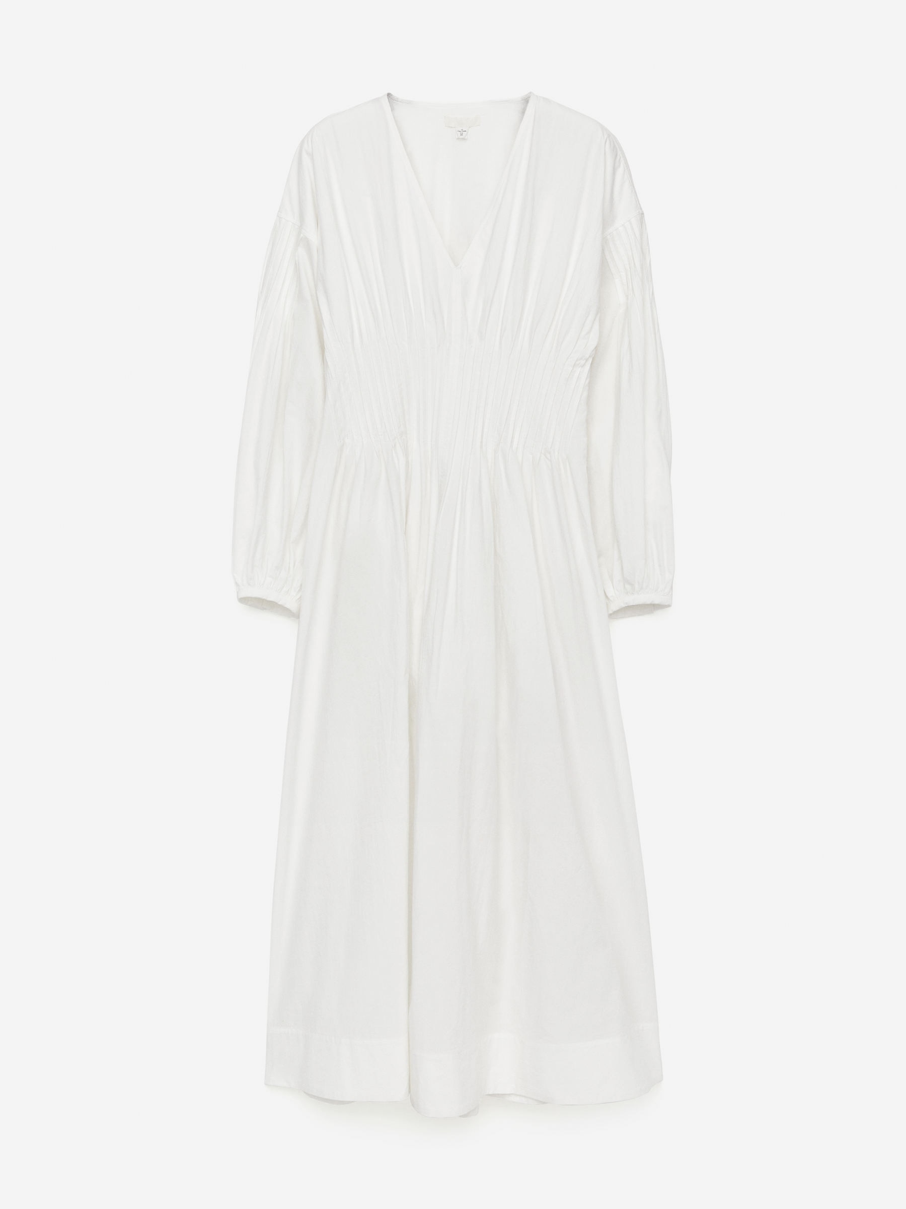 Pintuck Dress - White - Regular fit - Women - StillMedia/DescriptiveStillLife - 1