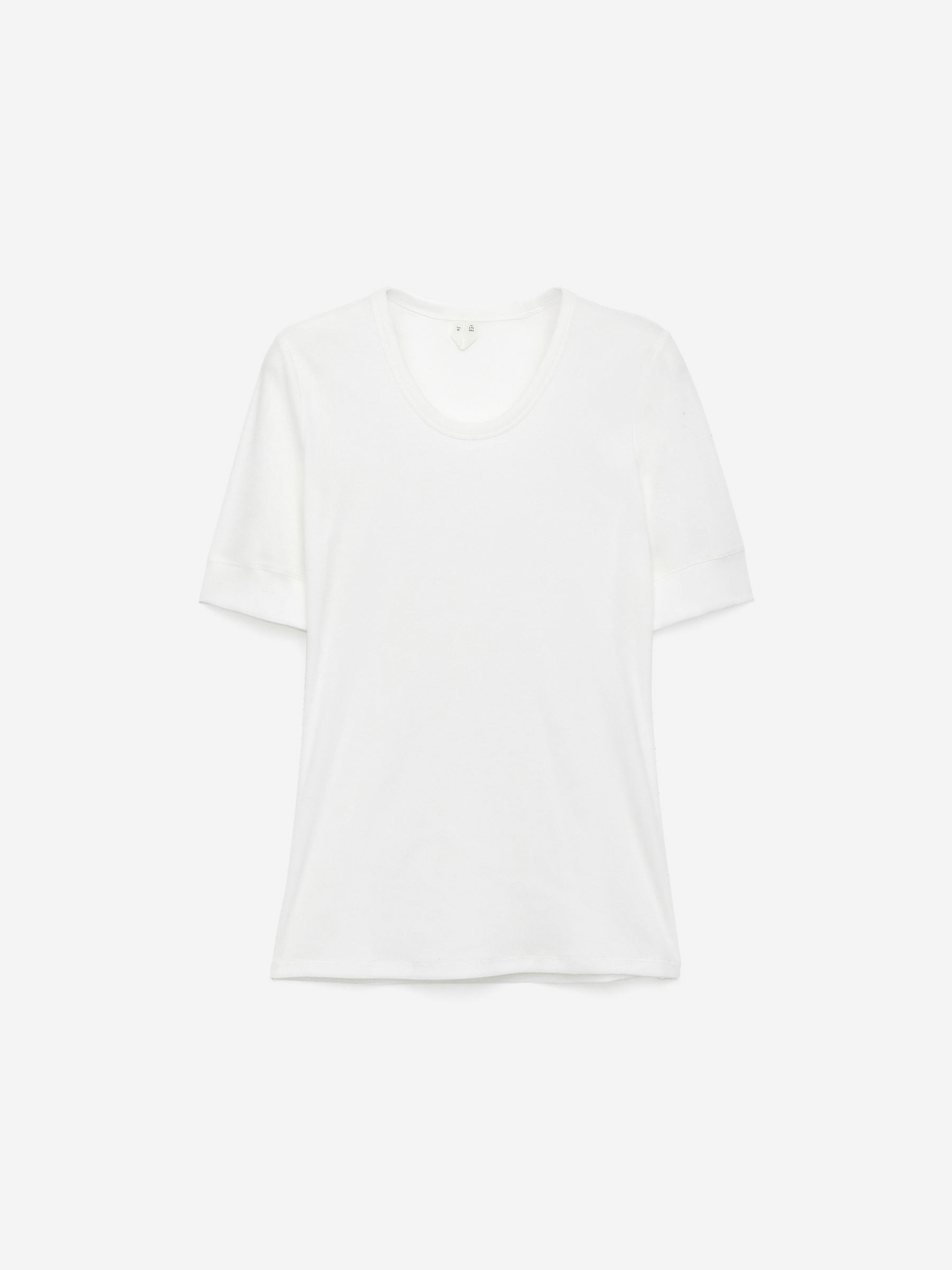 Geripptes T-Shirt-#F4F3E9-16199