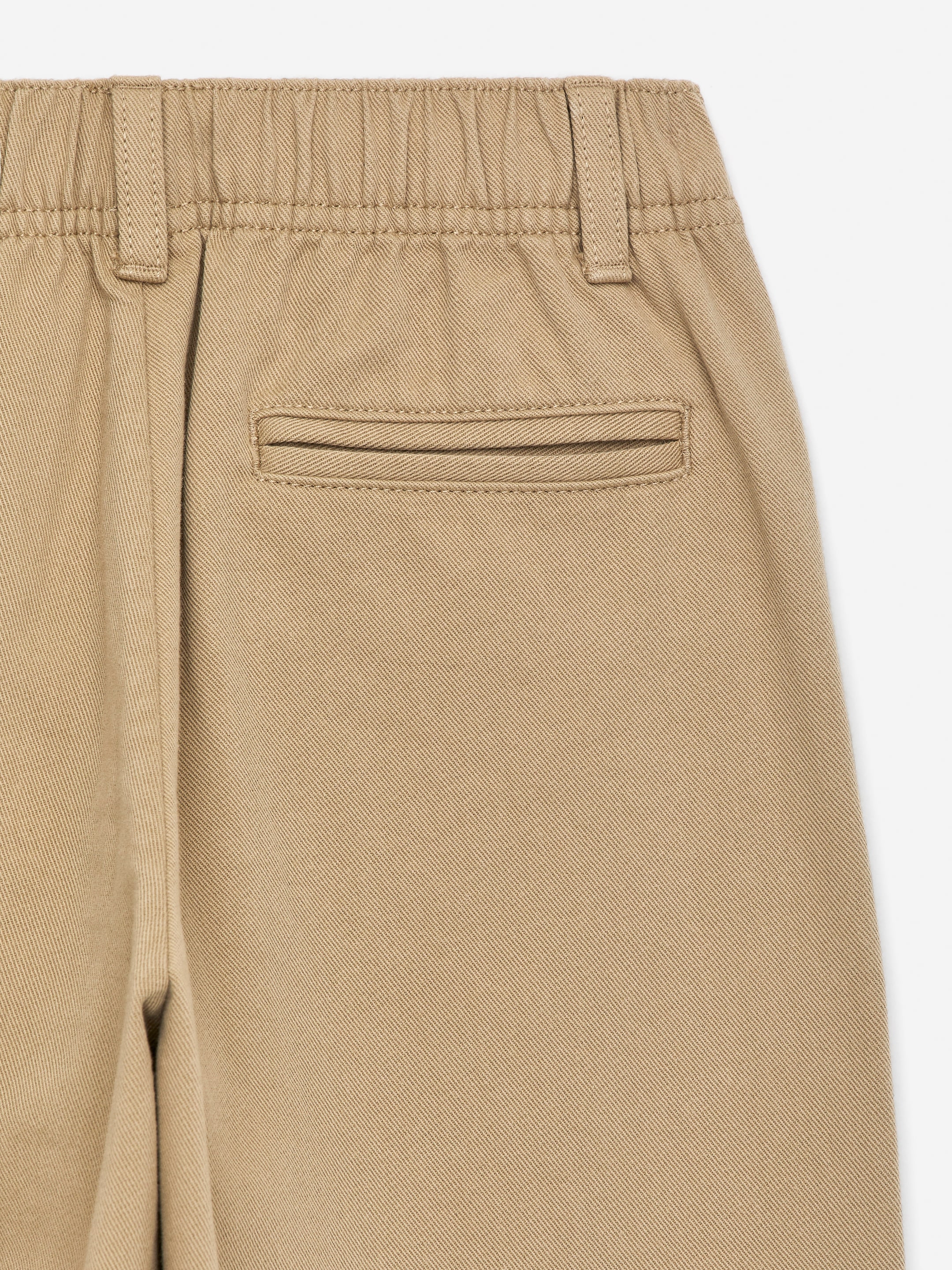 Tapered Cotton Chinos - Beige - Regular fit - Children - StillMedia/DescriptiveDetail - 3