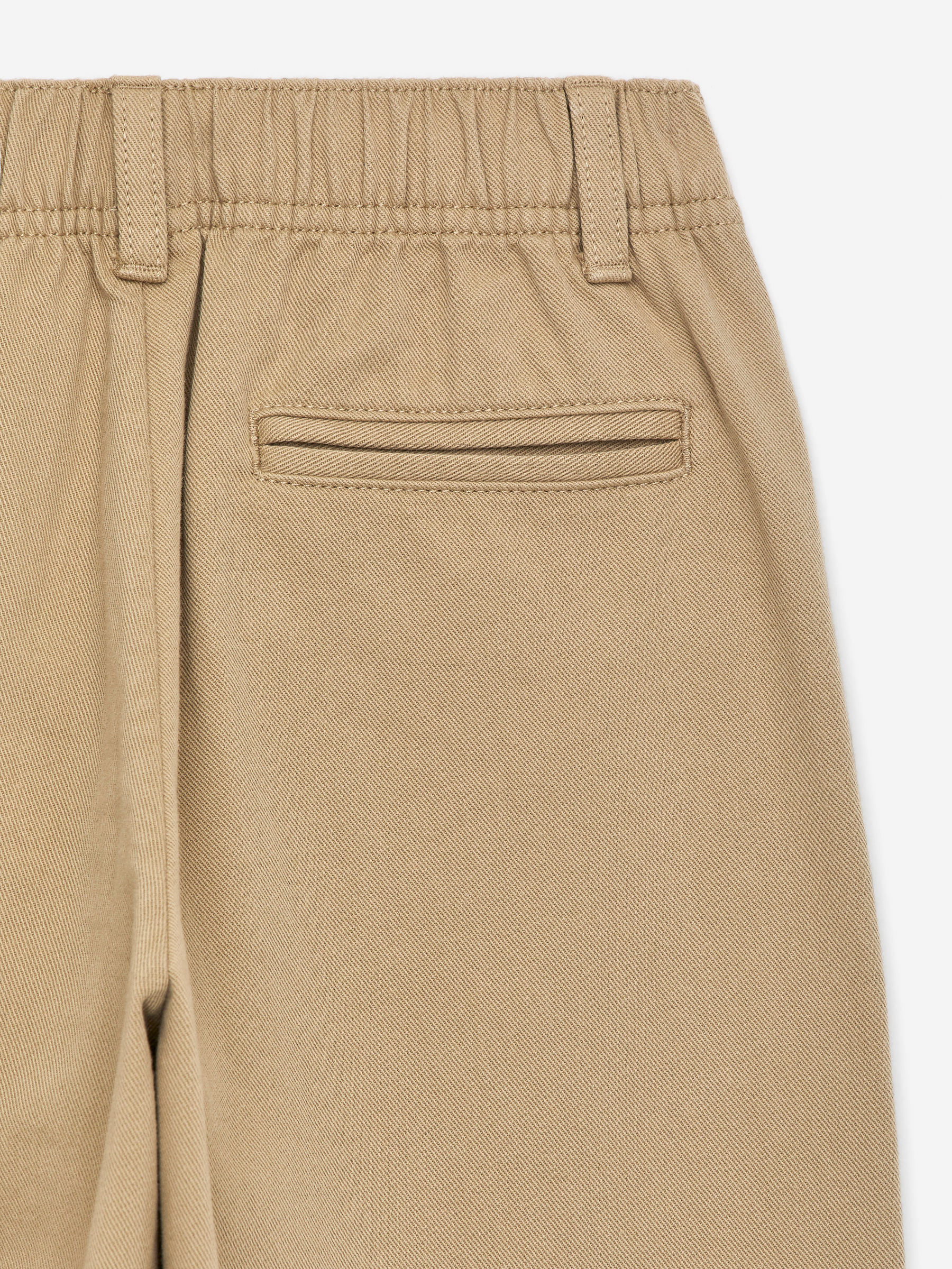 Tapered Cotton Chinos - Beige - Regular fit - Children - StillMedia/DescriptiveDetail - 3