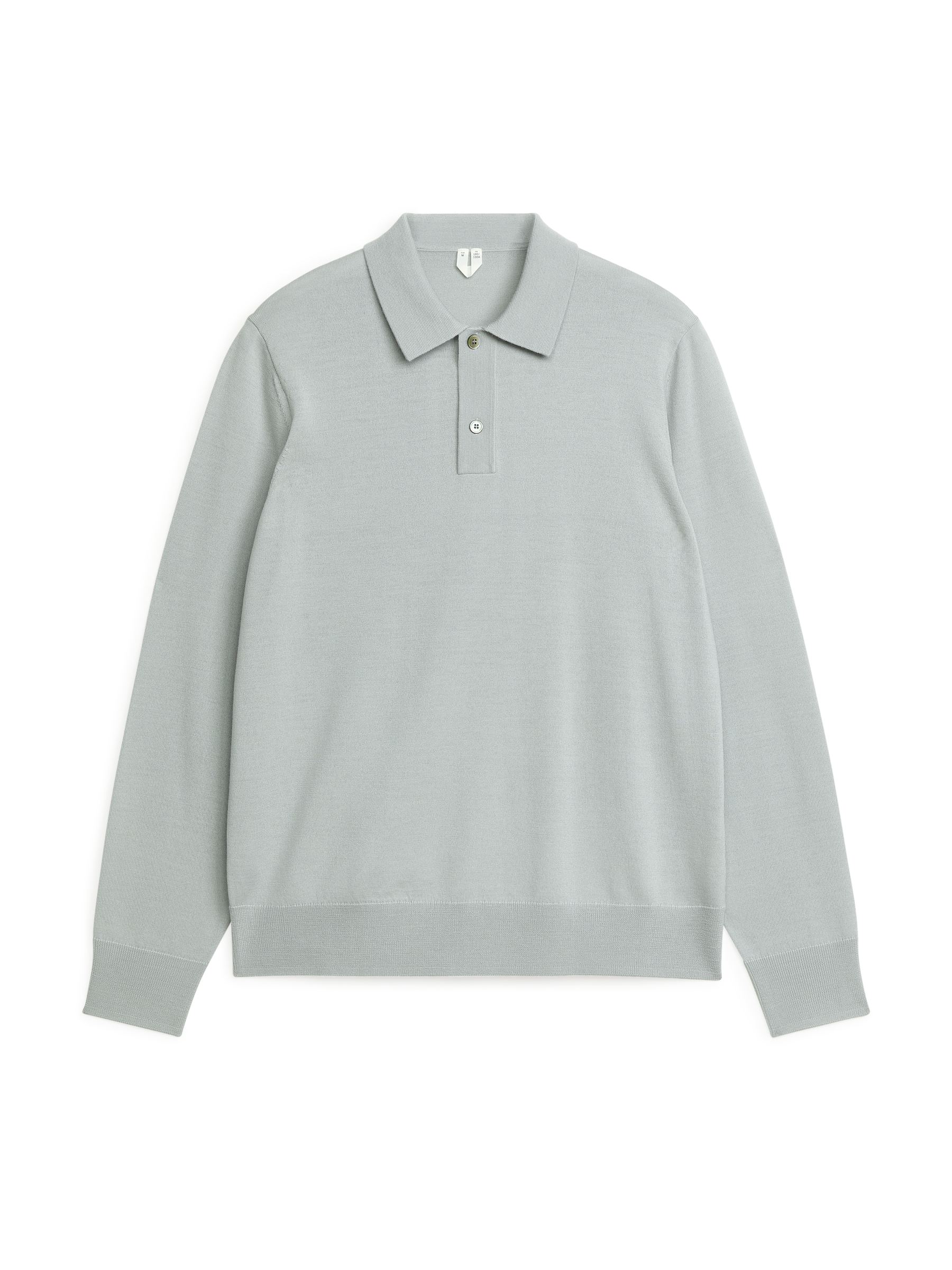 Polopullover aus Merinowolle - Hellblau - Regular Fit - Herren - StillMedia/DescriptiveStillLife - 1