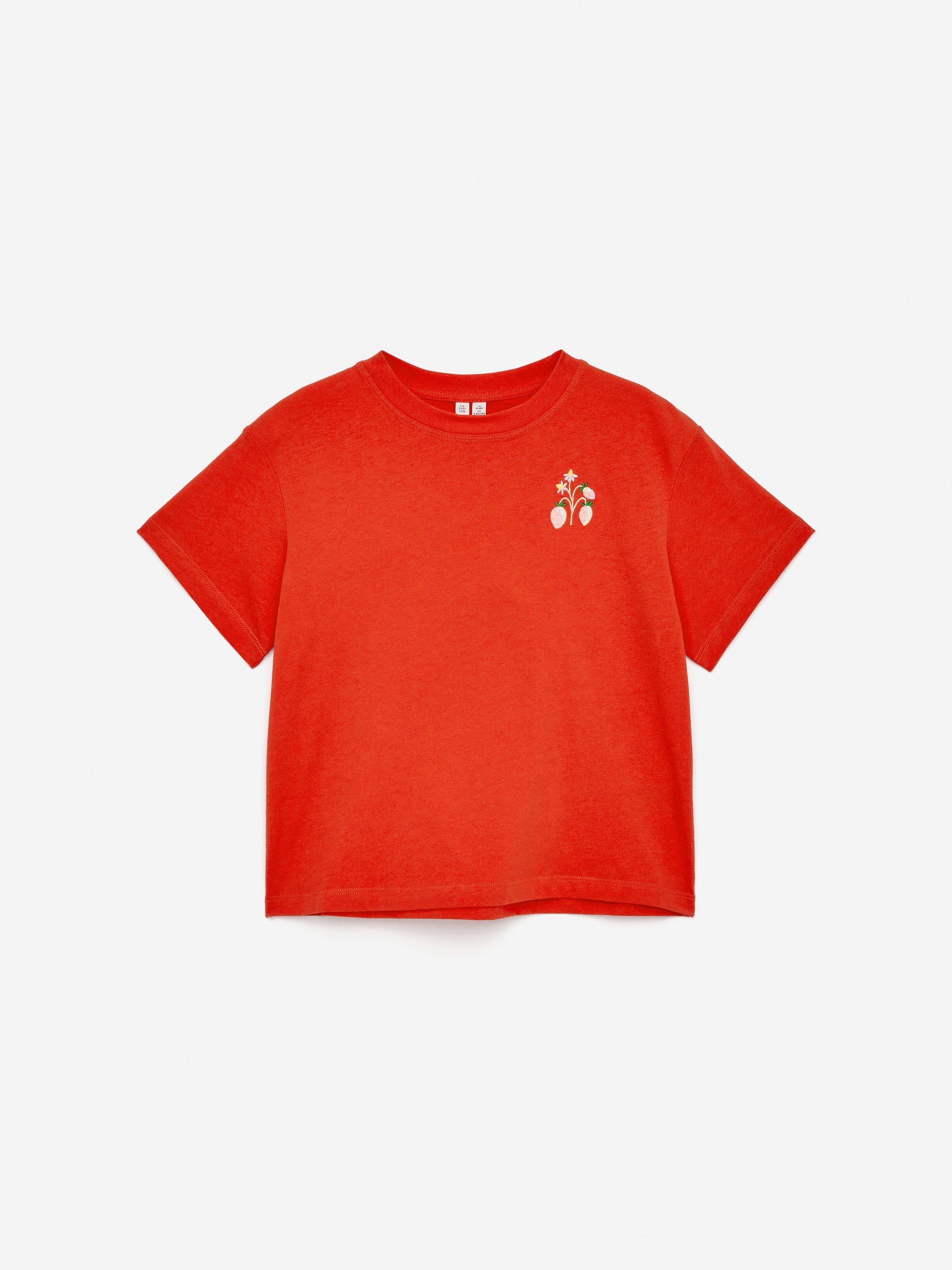 Zobacz większy obraz: Wide-Fit T-Shirt - Czerwony - Dziecko | H&M PL 1