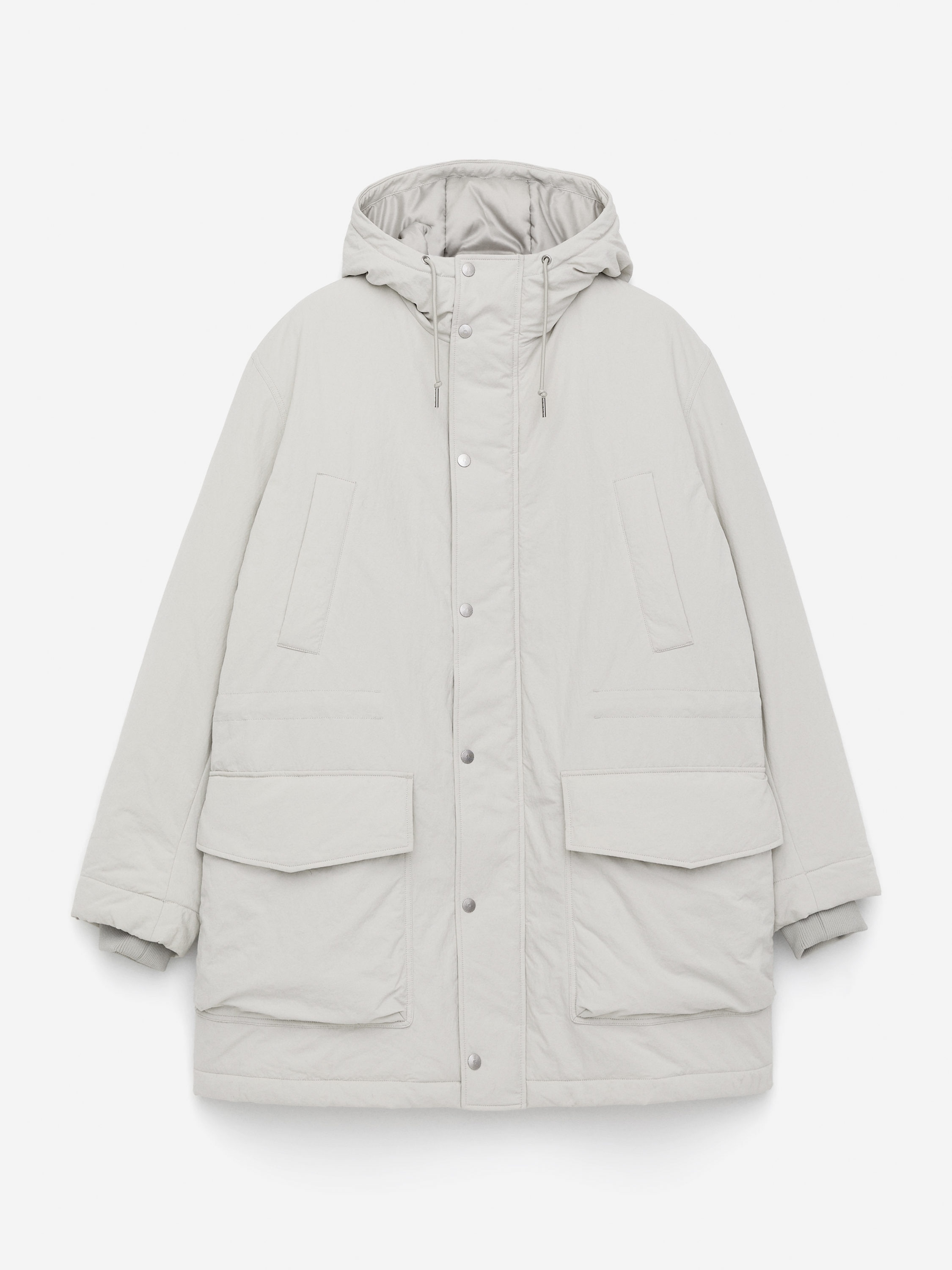 Parka matelassée-Beige-16575