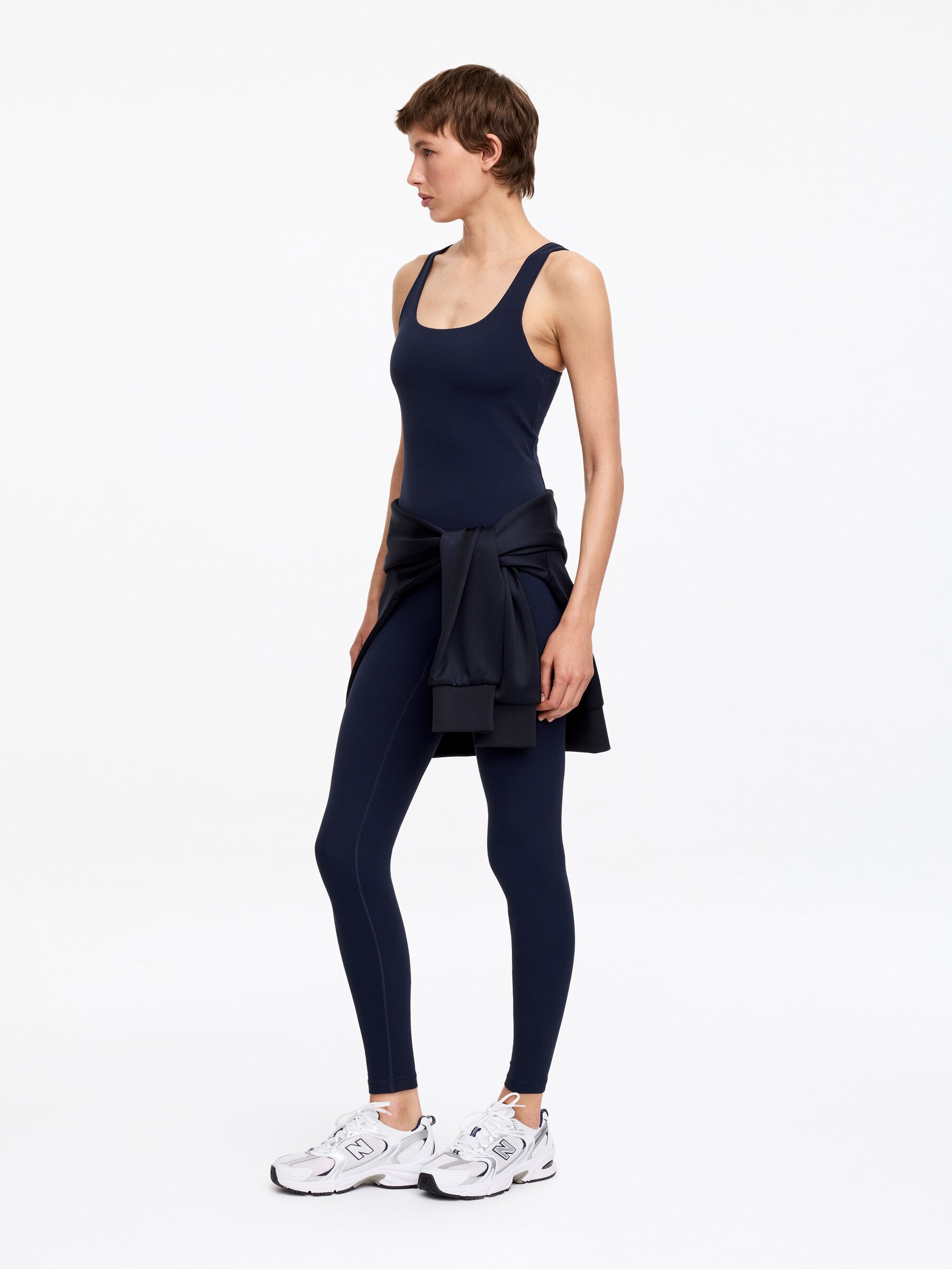 Soft Training Tank - Dark blue - Slim fit - Women - StillMedia/Lookbook - 5