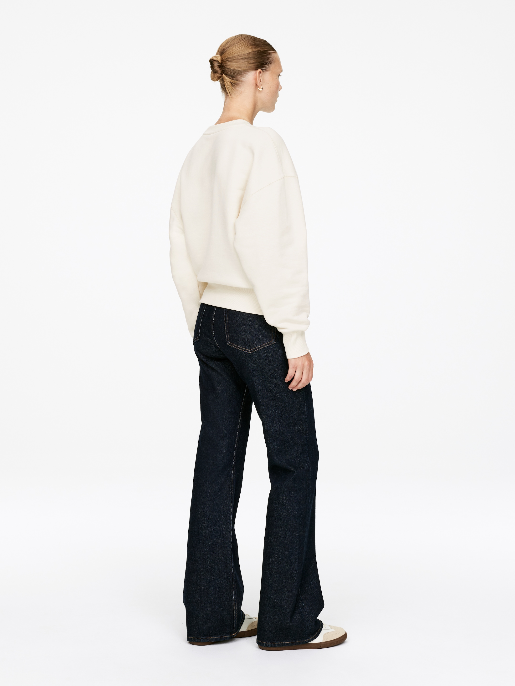 Zobraziť väčší obrázok: Mikina z froté v uvoľnenom štýle - Off White - ŽENY | H&M SK 4