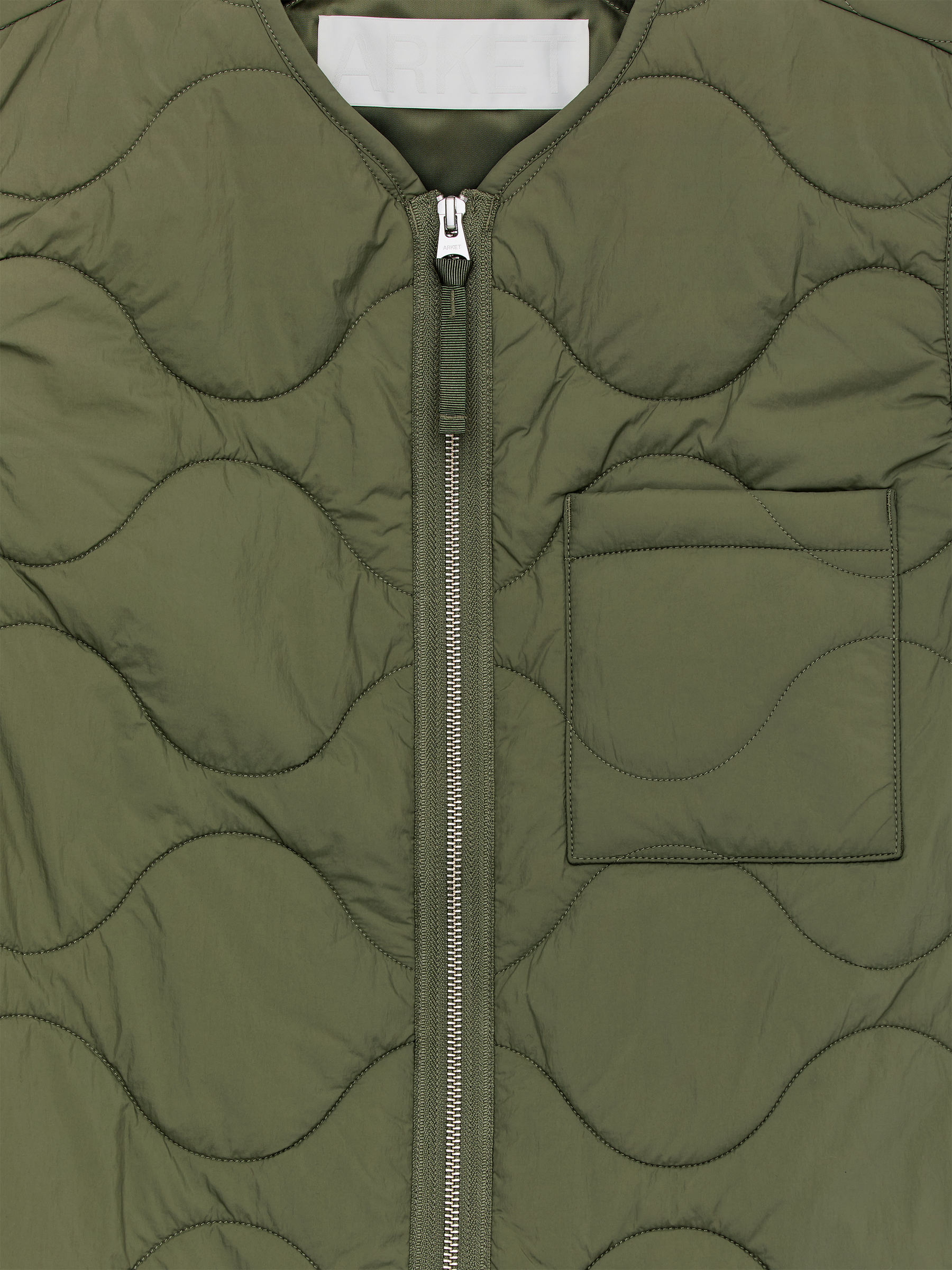 Gesteppte 2-in-1-Liner-Weste - Grün - Regular Fit - Herren - StillMedia/DescriptiveStillLife - 1