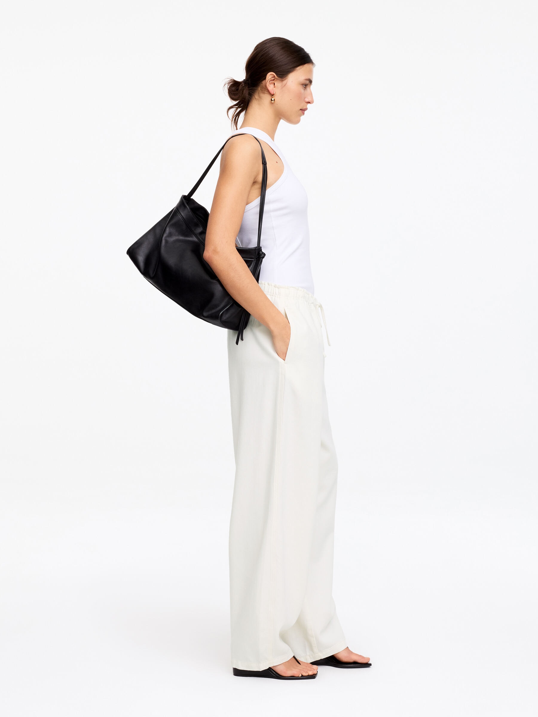 Denimbyxor - Off-white - Regular fit - Women - StillMedia/Lookbook - 3