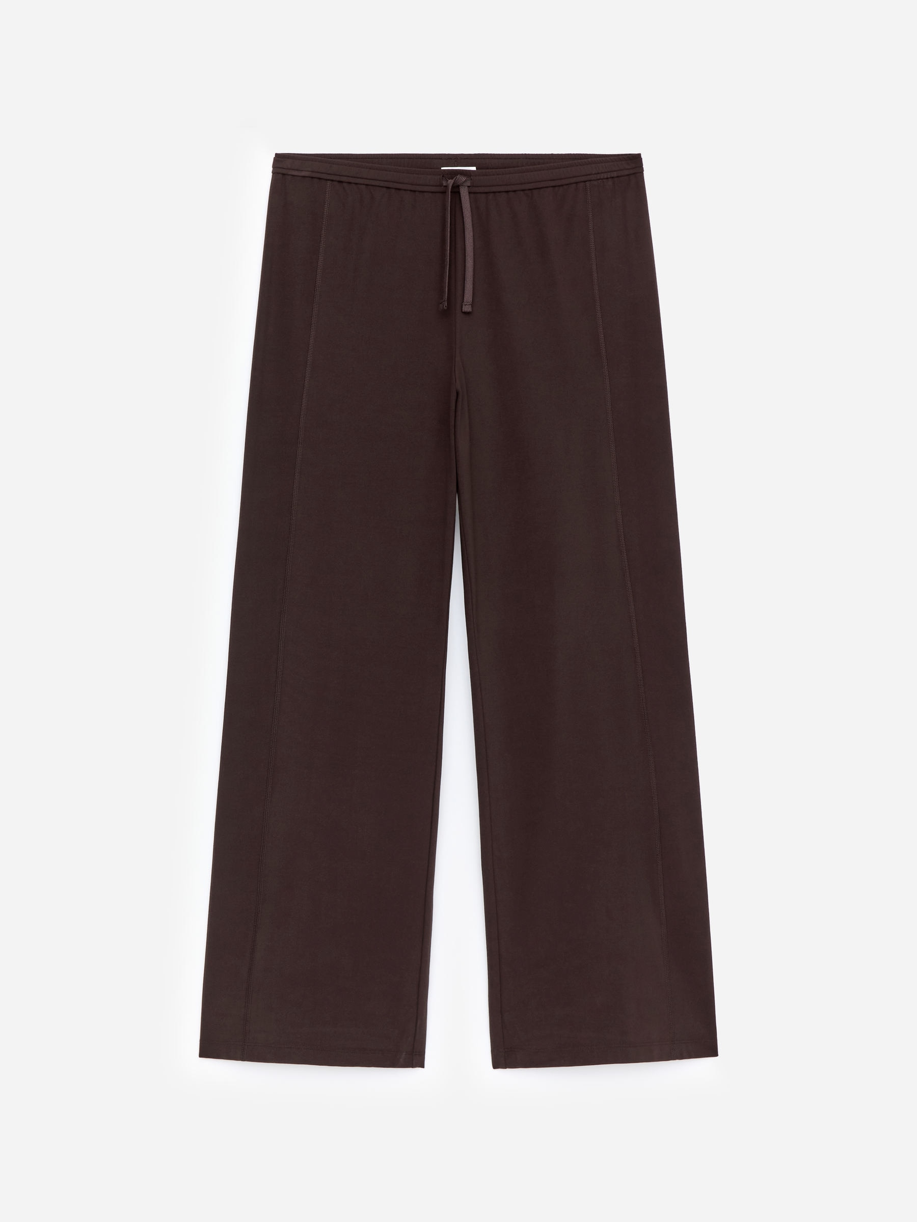 Wide Sports Trousers - Dark Brown - Loose fit - Women - StillMedia/DescriptiveStillLife - 2
