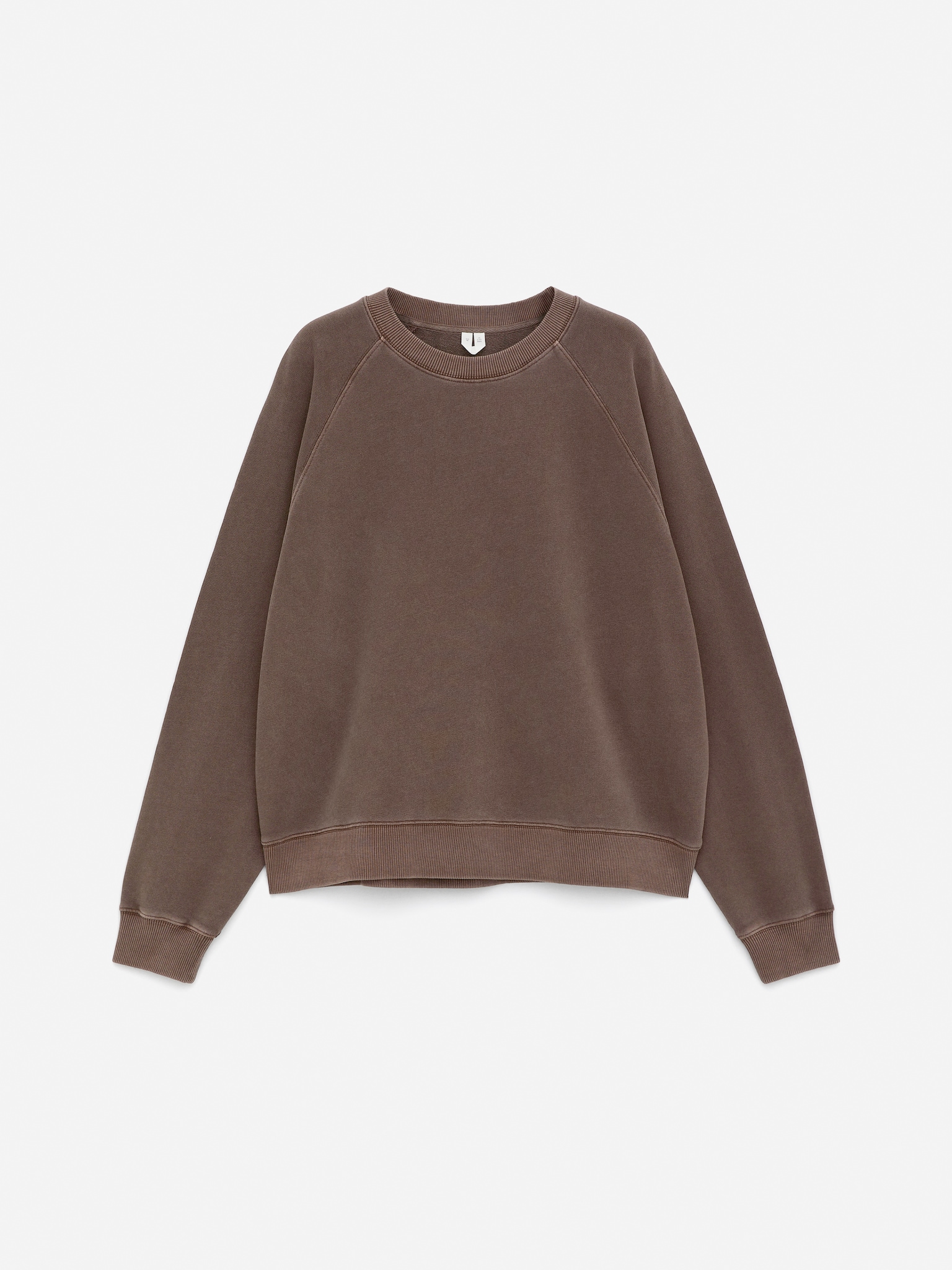 Bluza z tkaniny frotte - Ciemnobrązowy/Czarny/Różowy/Szary melanż/Fioletowy/Niebieski/Ciemnoniebieski - 2