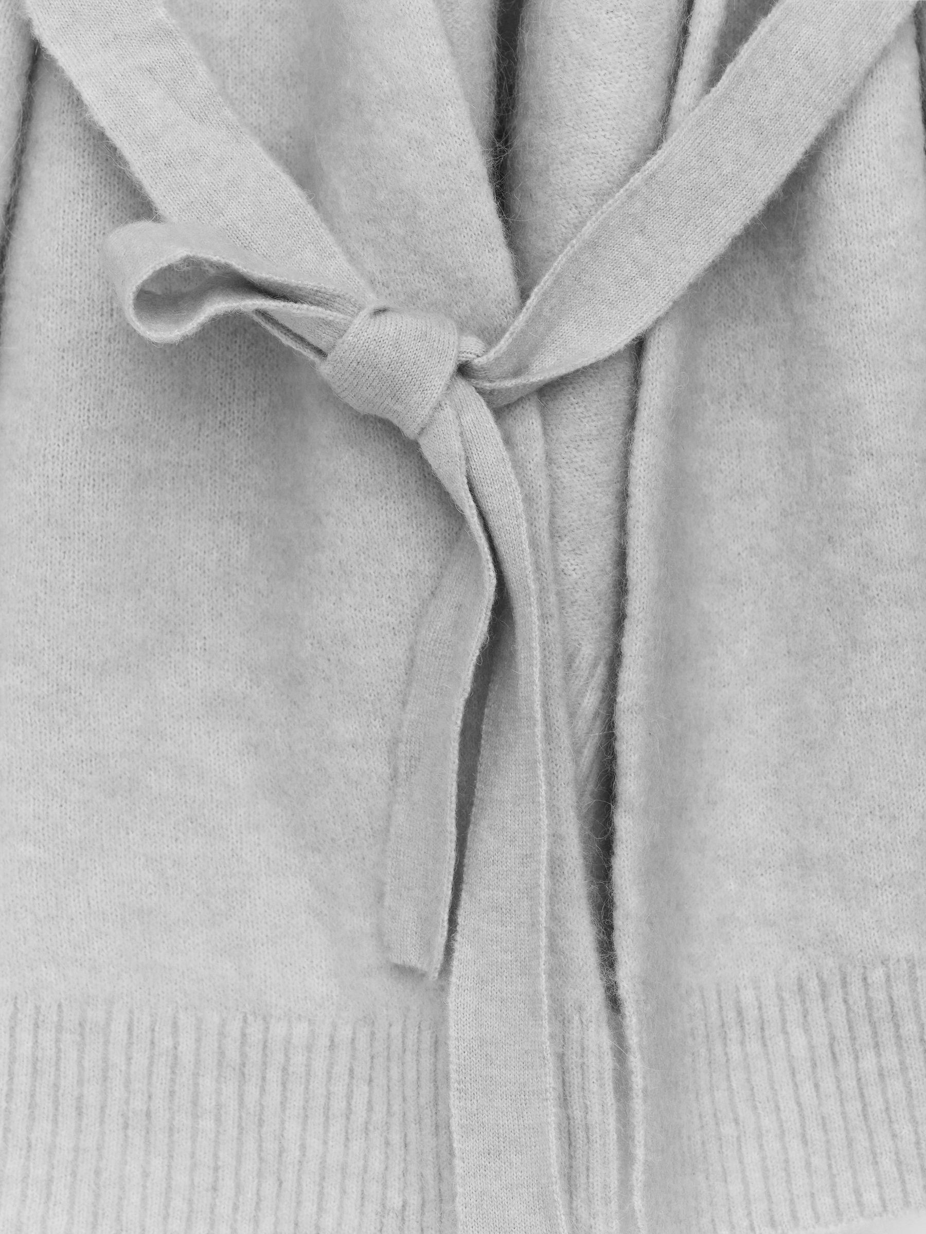 Alpaca-Wool Blend Cardigan - Grey - Regular fit - Women - StillMedia/DescriptiveDetail - 2