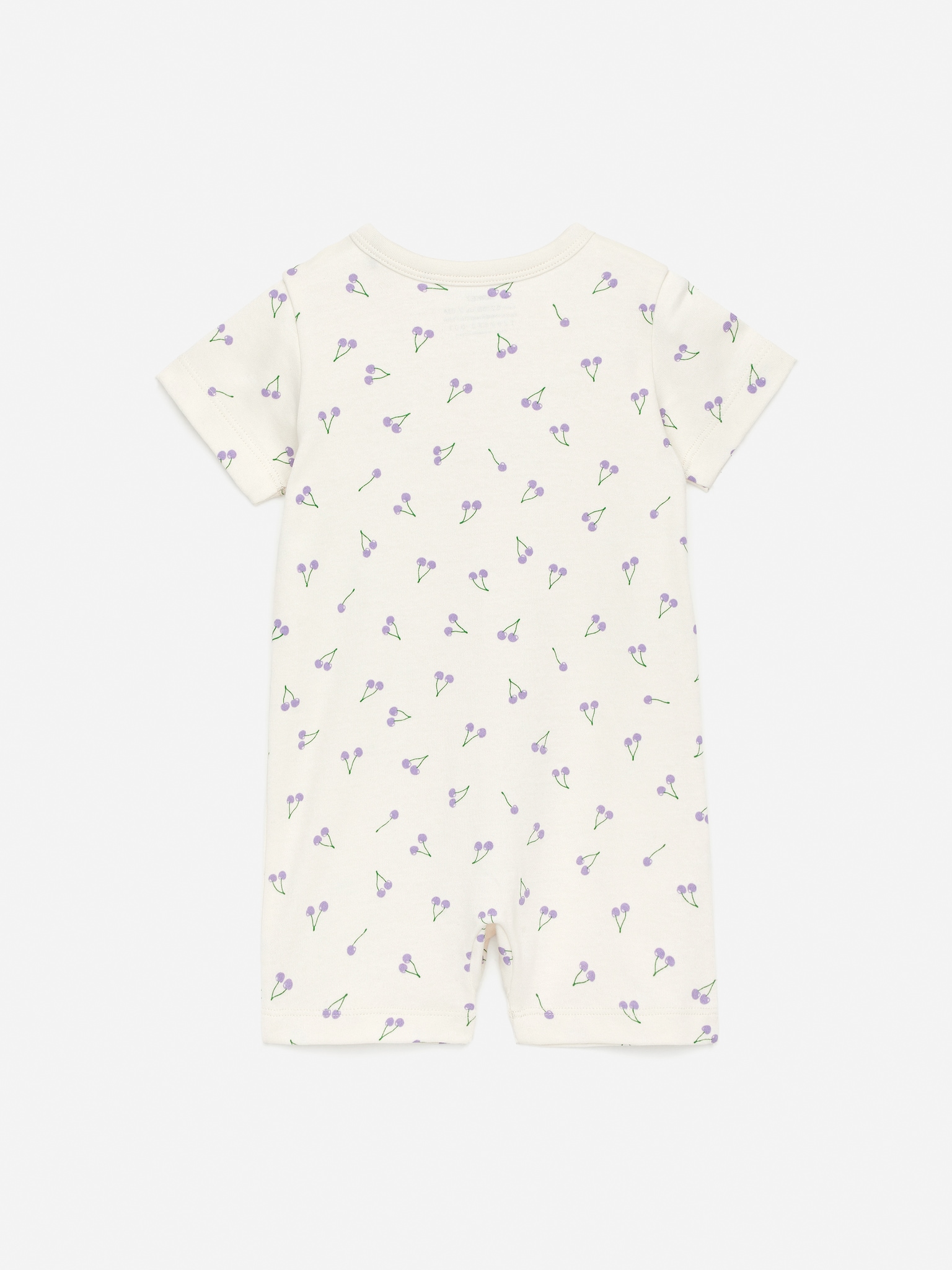 Pyjama - Blanc cassé/Cerises lilas - 3