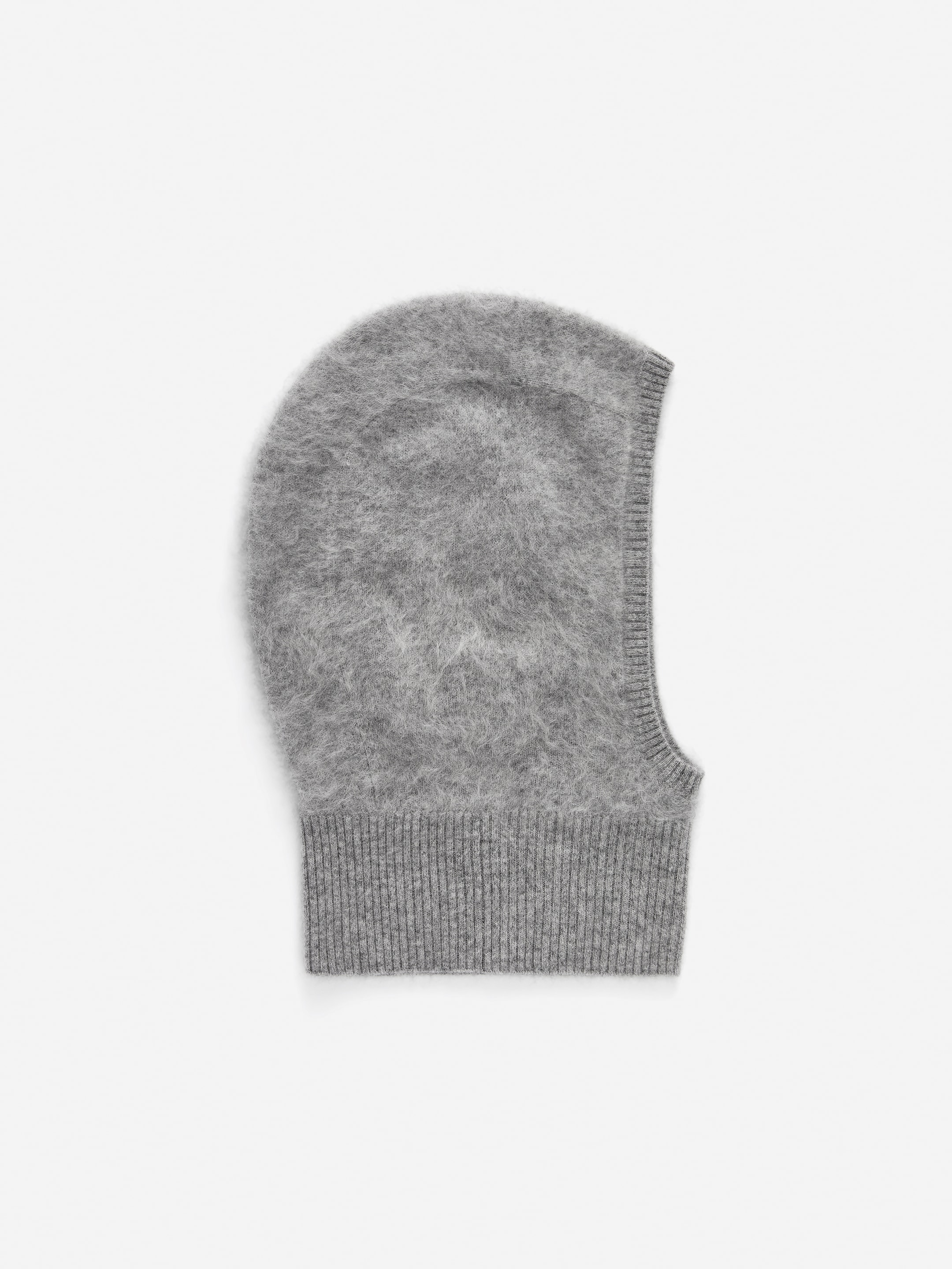 Cappuccio in cashmere-Grey-17098