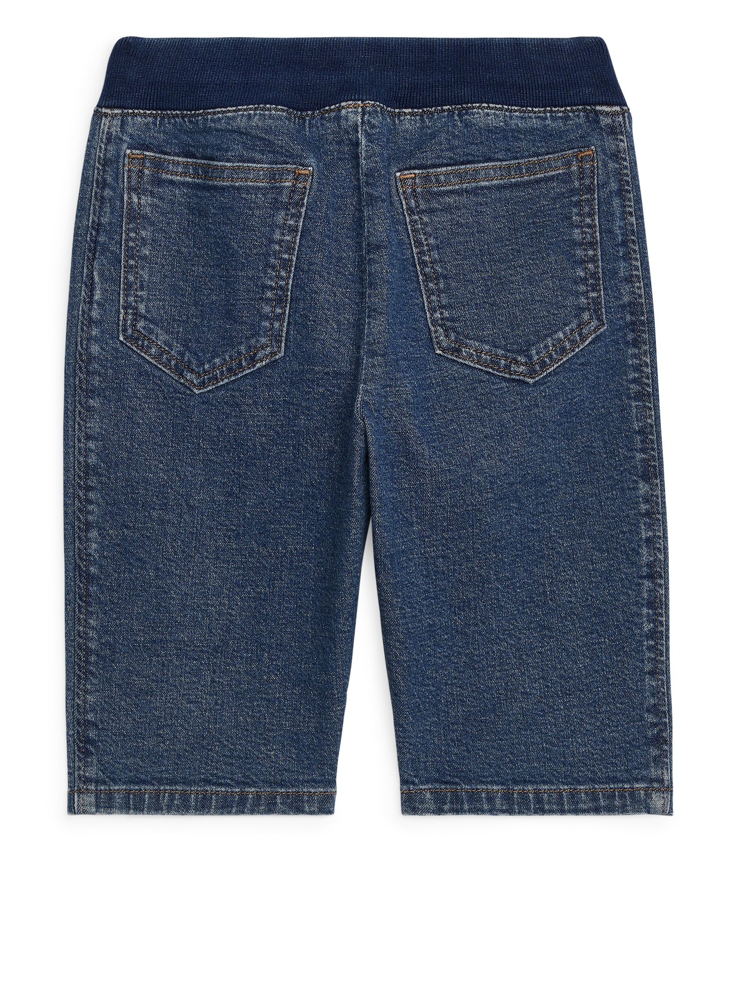 Pantalon en denim extensible - Bleu foncé - 2