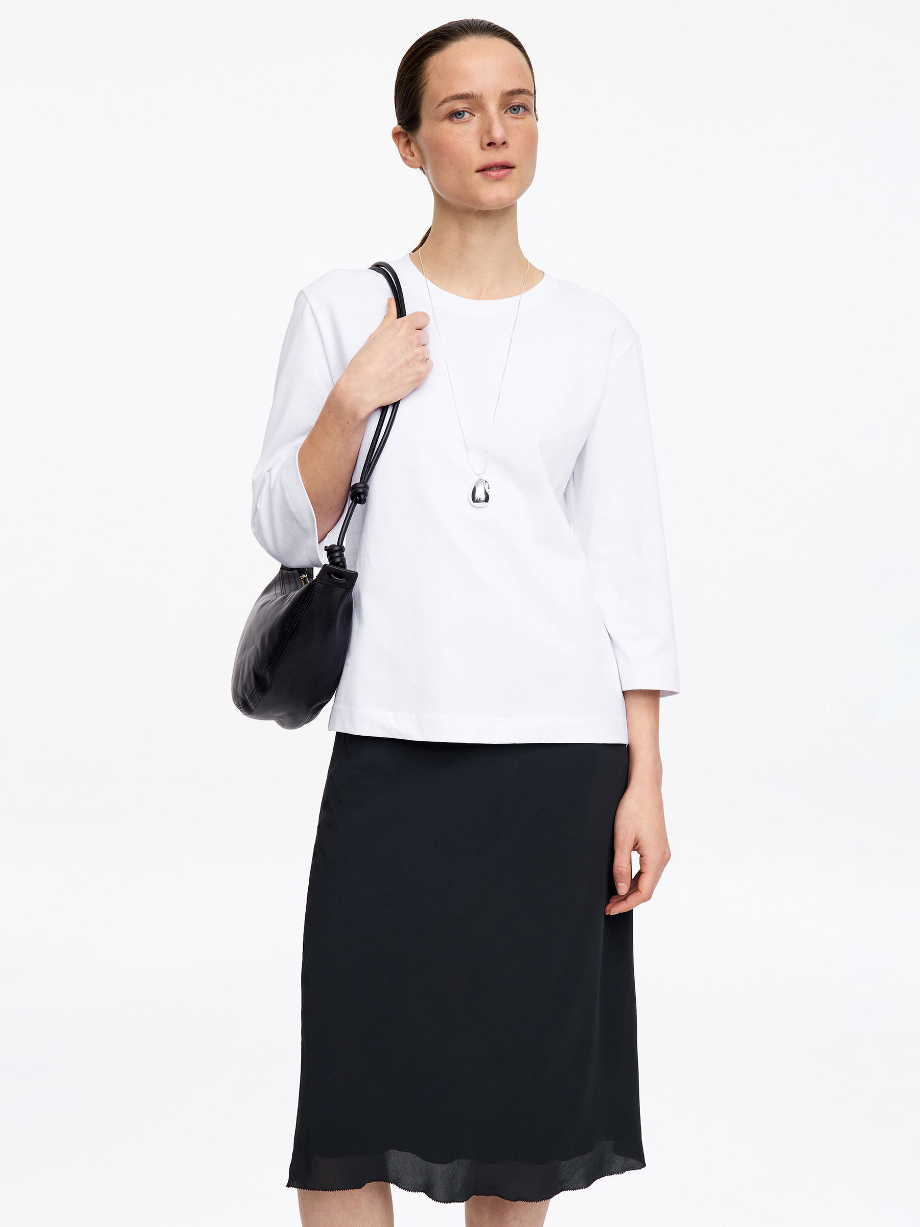 EIRA Heavyweight T-Shirt - White - Regular fit - Women - StillMedia/Lookbook - 11