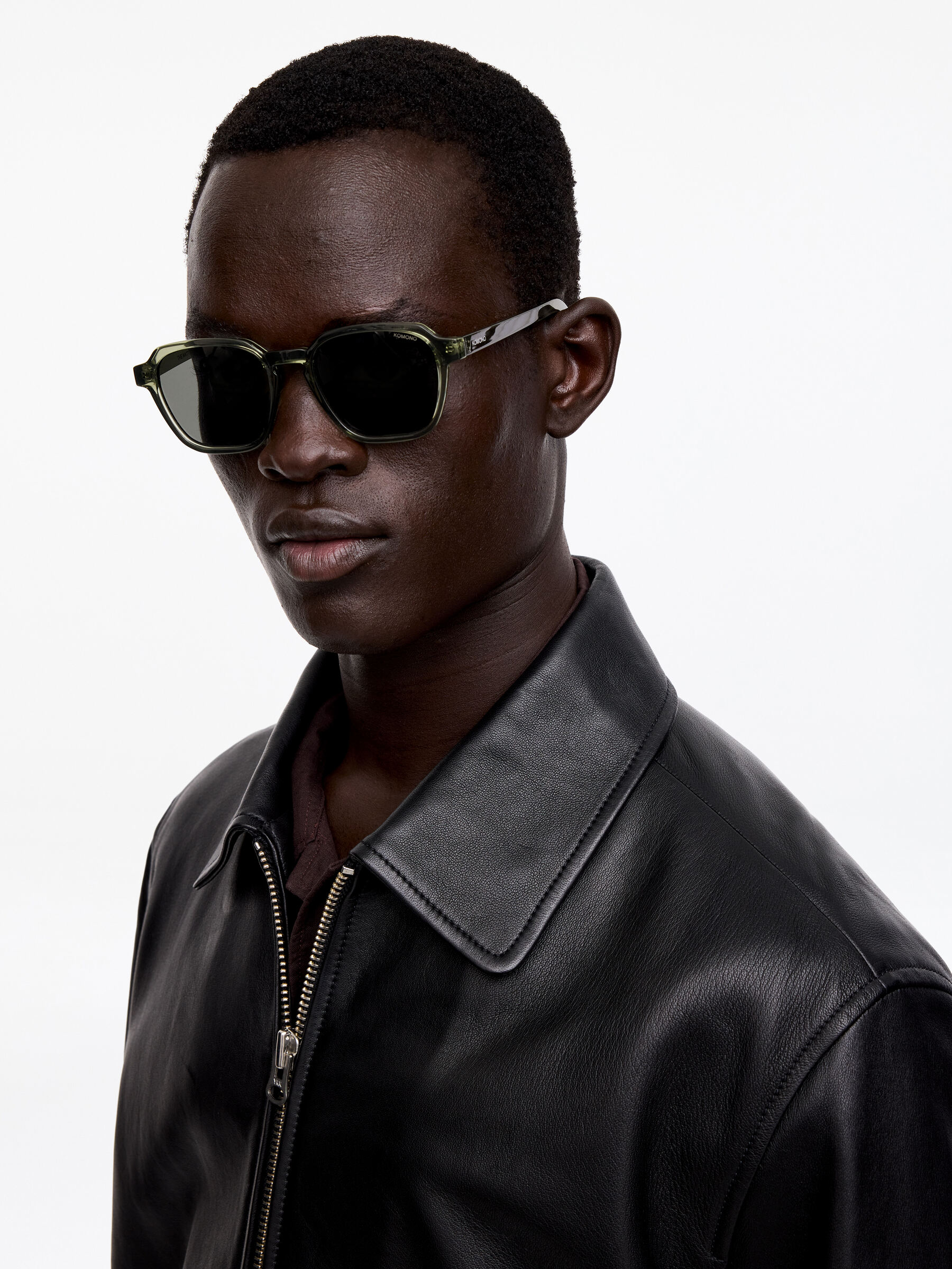 KOMONO Matty Sunglasses - Thistle Green - Men - StillMedia/Lookbook - 4