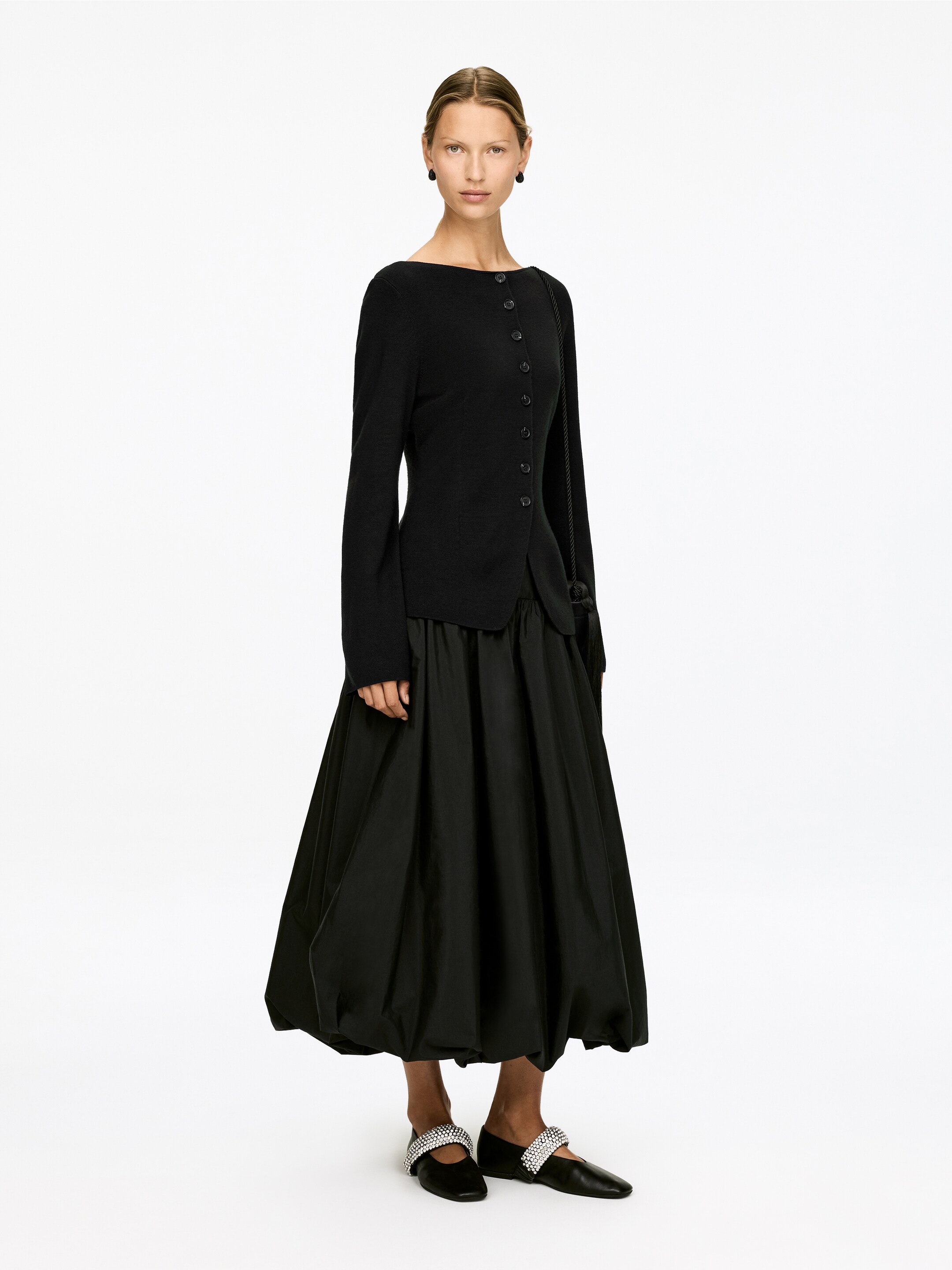 Zobraziť väčší obrázok: Kardigán z vlny Nativa - Čierna - ŽENY | H&M SK 2