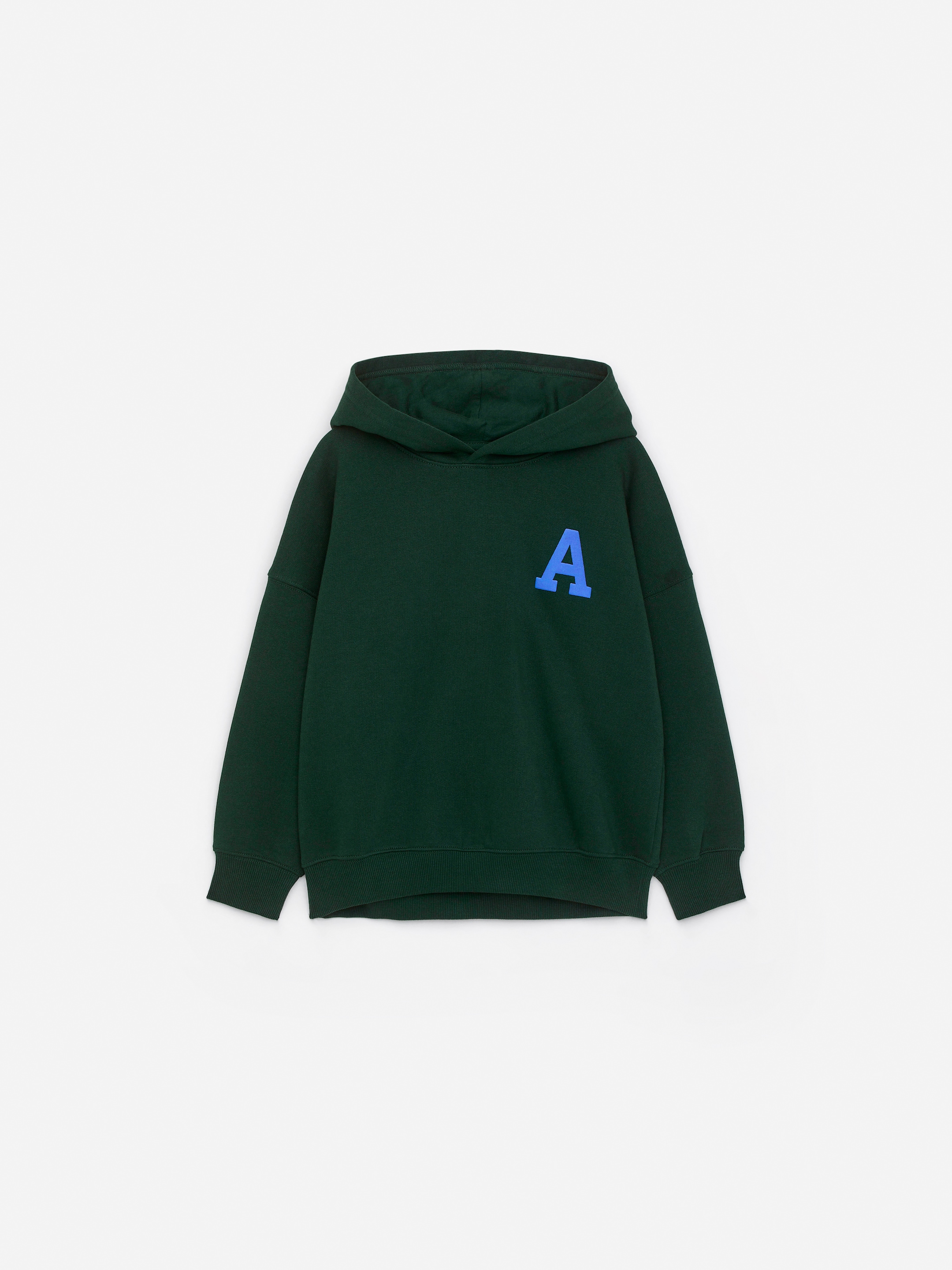 View larger image: Heavyweight Hooded Sweatshirt - Dark Green - Kids | H&M GB 1