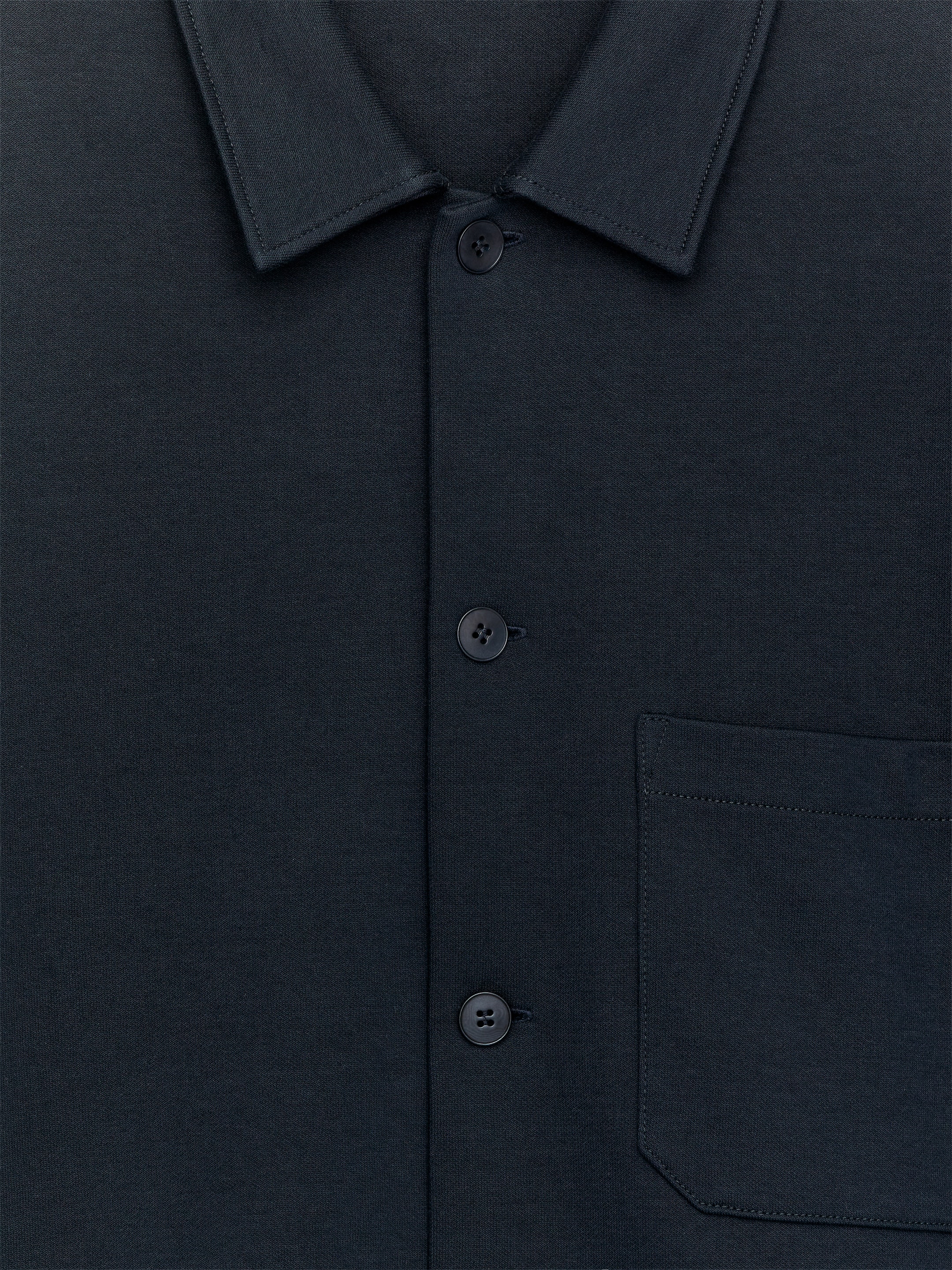 Surchemise en jersey - Bleu foncé - Regular fit - Homme - StillMedia/DescriptiveDetail - 2
