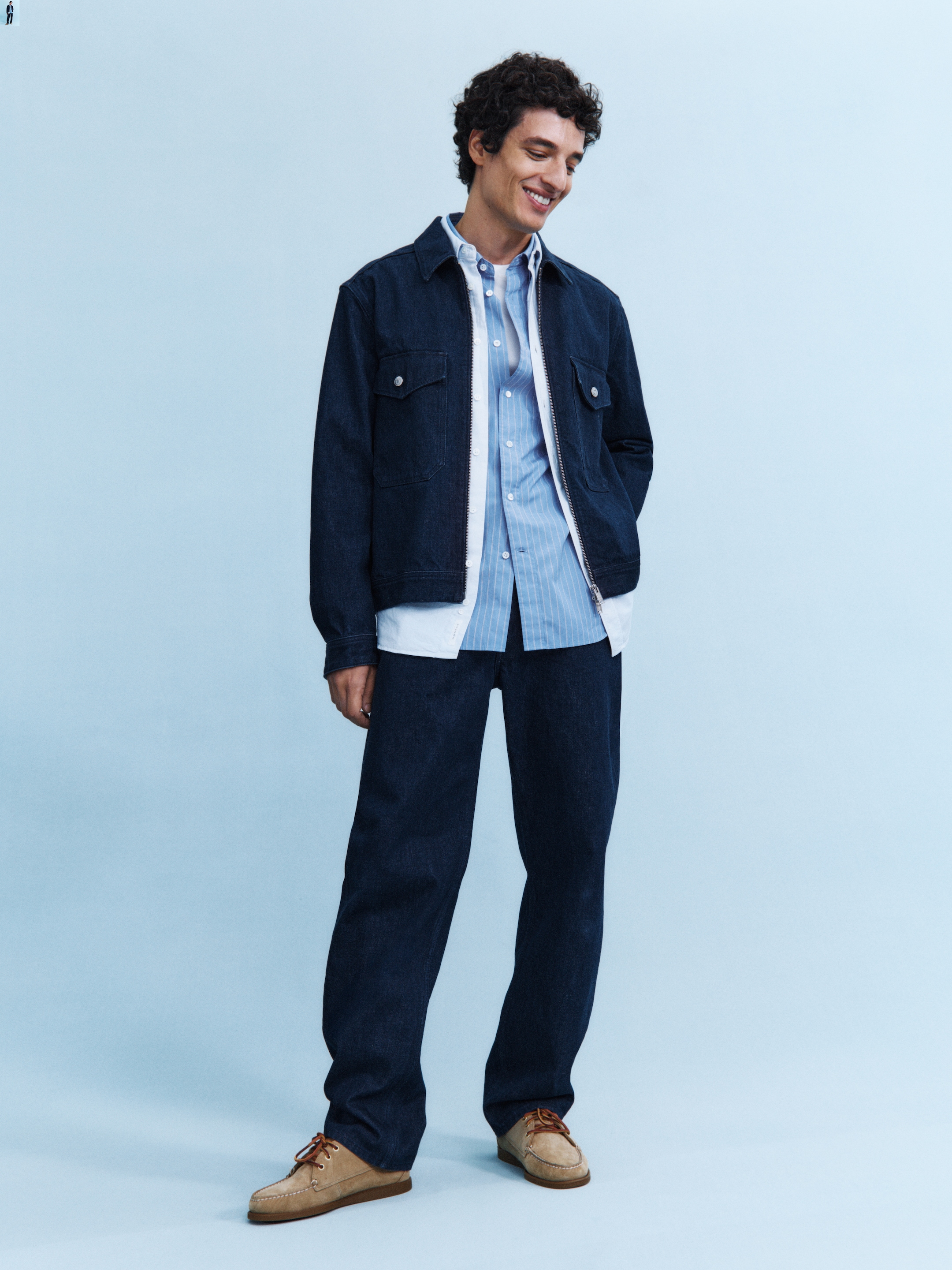 CREEK Barrel Jeans - Dark Blue - Relaxed fit - Men - StillMedia/Environmental - 1
