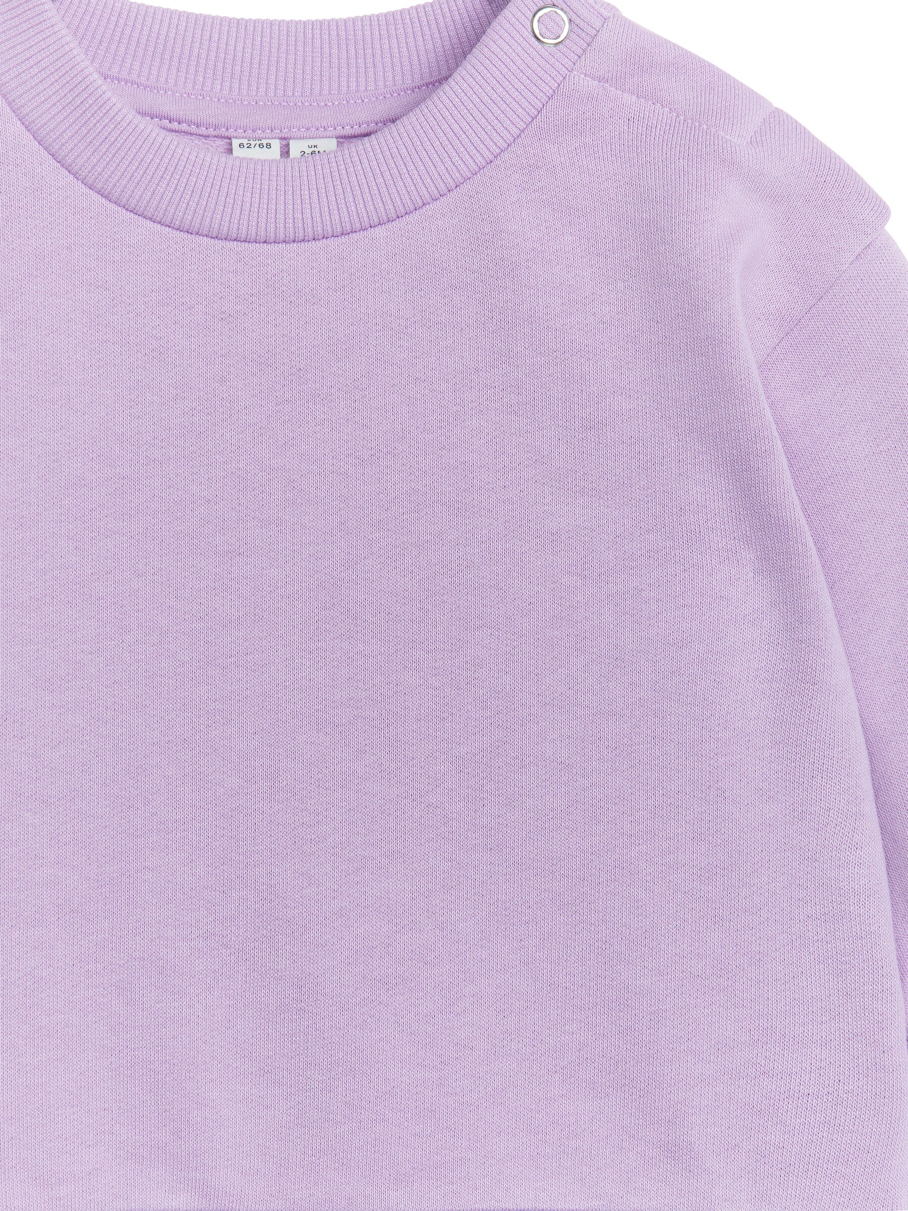 Sweatshirt aus Baumwolle - Lila - Regular Fit - Children - StillMedia/DescriptiveDetail - 3
