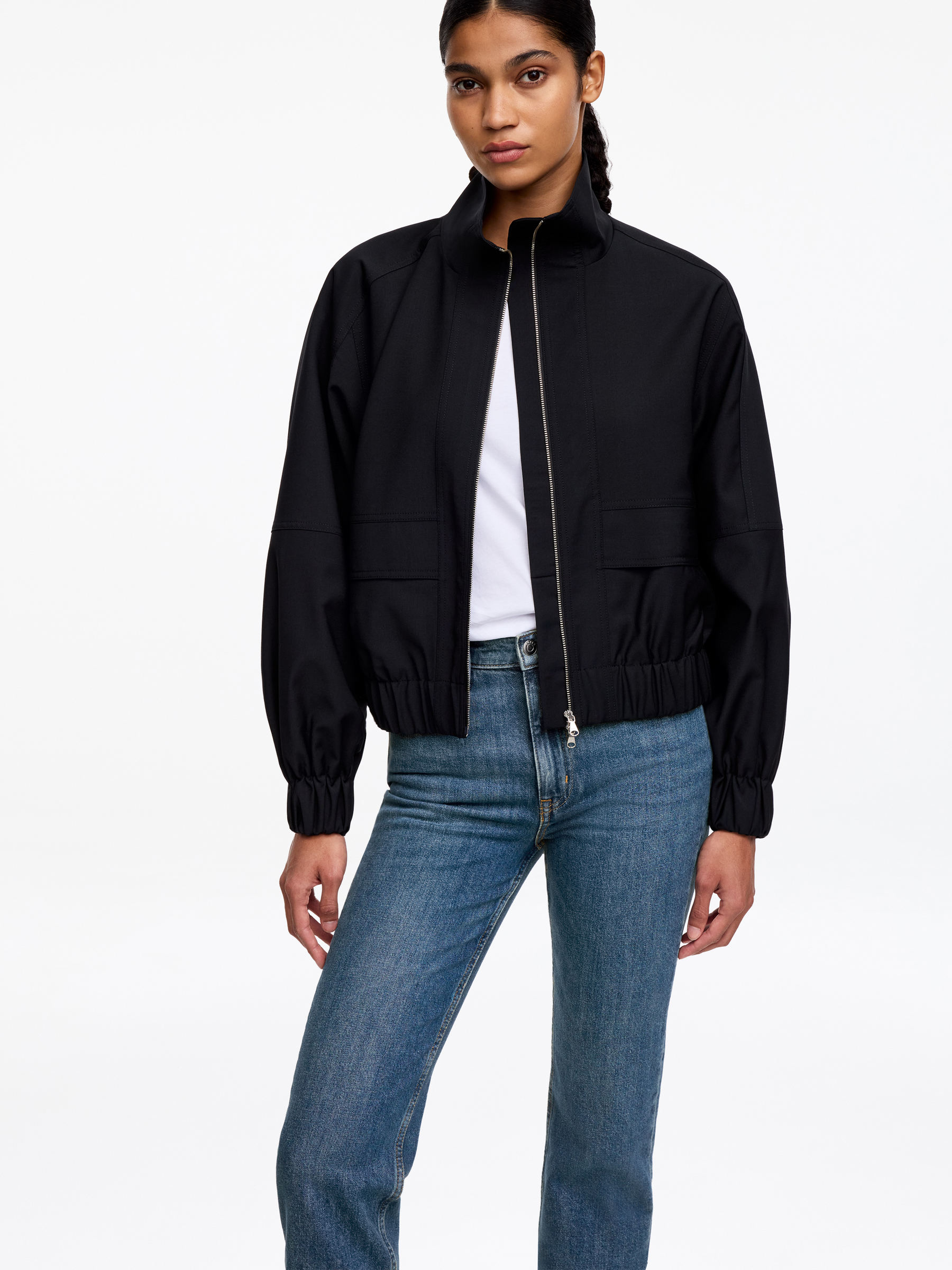 Jean slim raccourci JADE - Bleu - Slim fit - Femme - StillMedia/Lookbook - 6