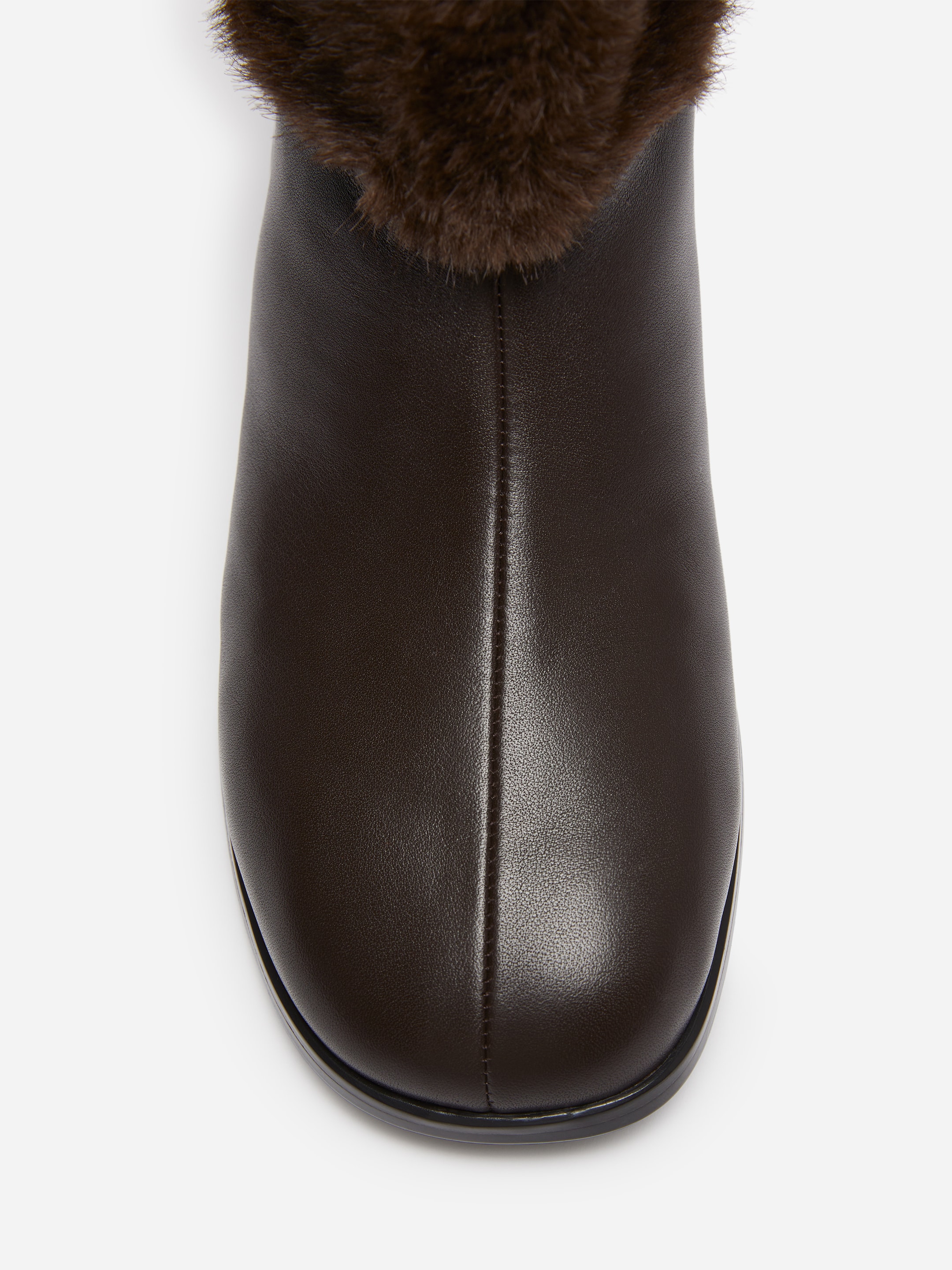 Verzierter Stiefel aus Leder - Braun - women - StillMedia/DescriptiveDetail - 1