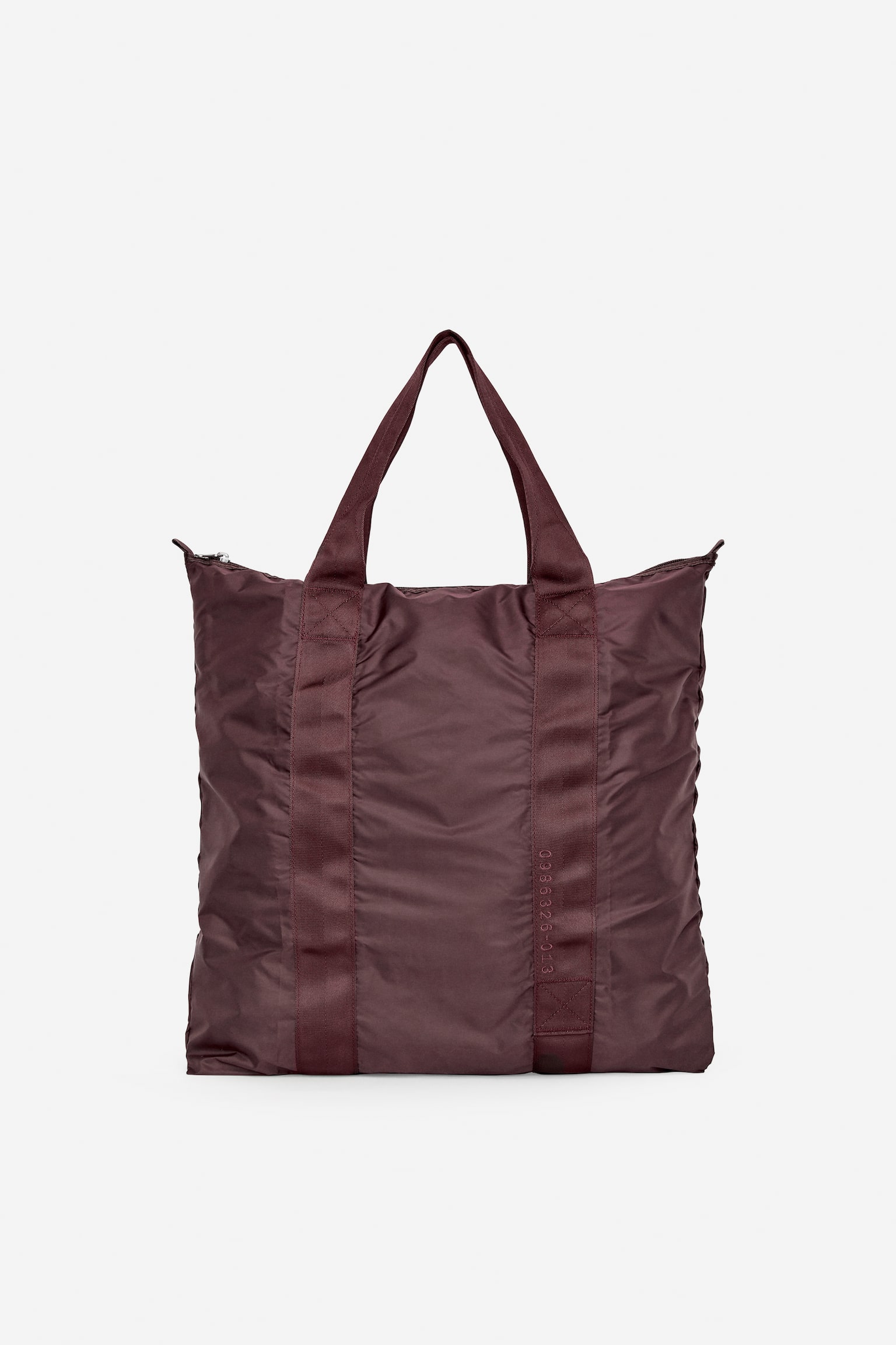 Praktisk mulepose - Blommefarvet/Sort - 2