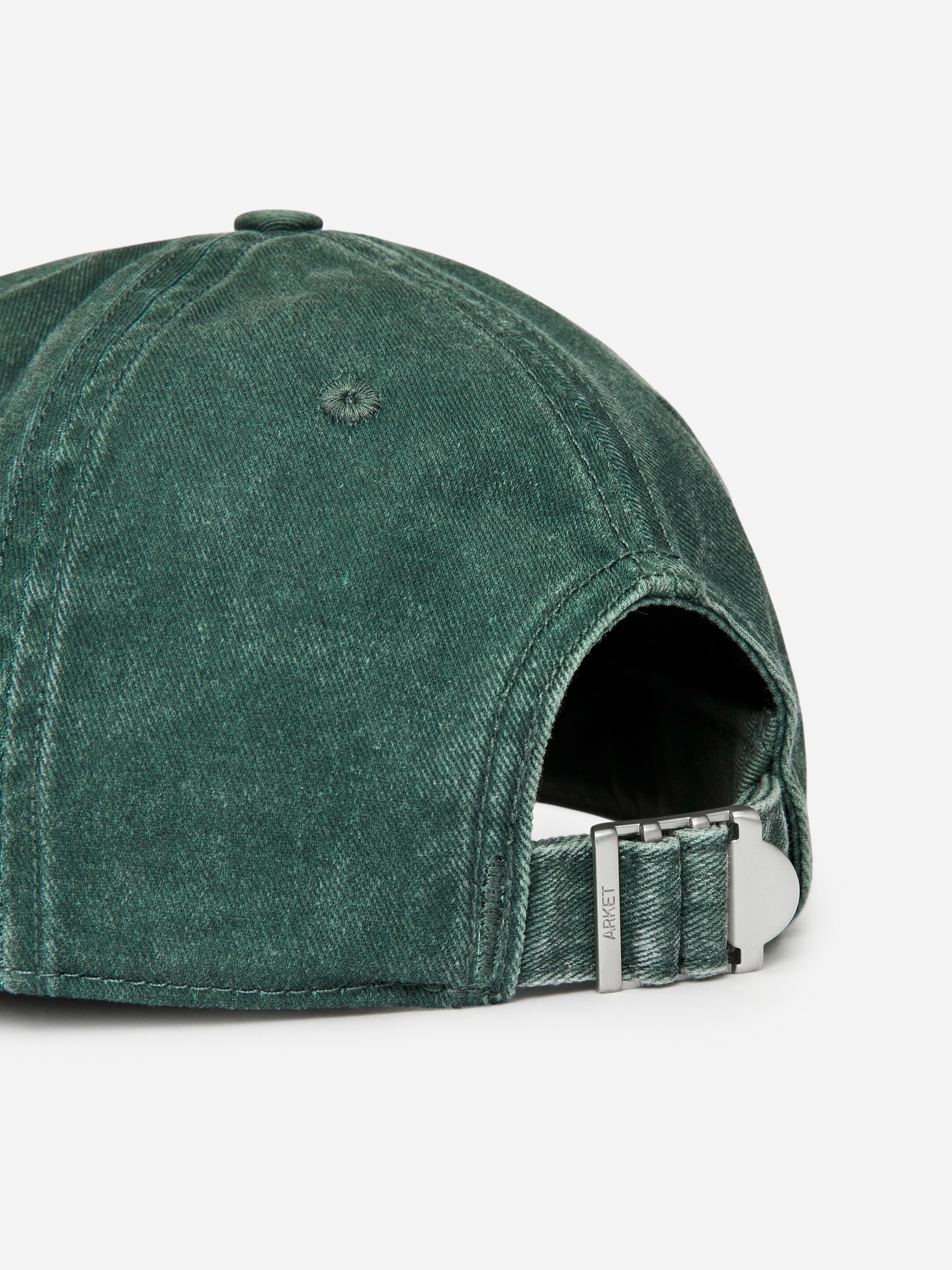 Cap aus gewaschener Baumwolle - Grün - Herren - StillMedia/DescriptiveDetail - 1