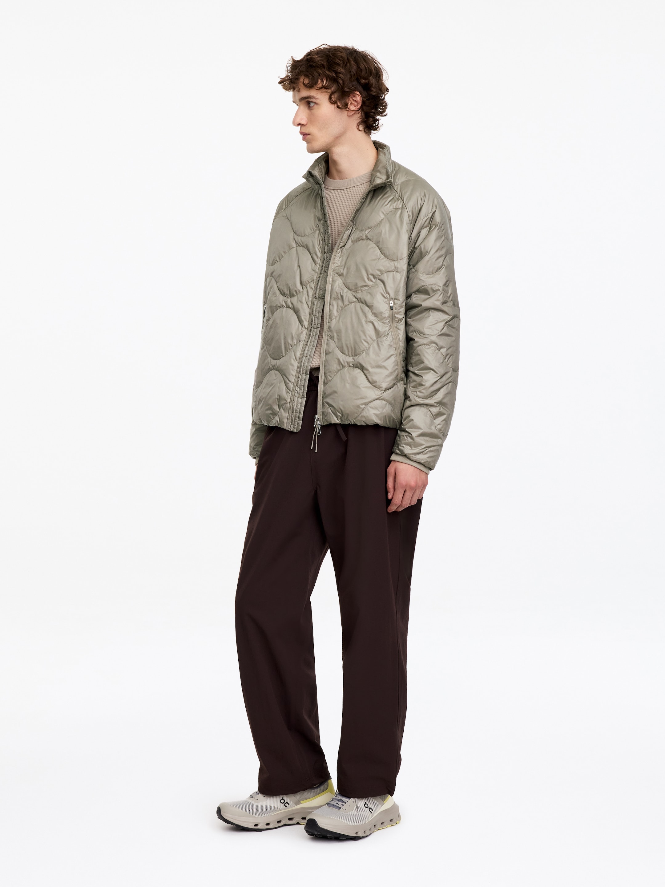 Ultralight Down Jacket - Beige - Regular fit - men - StillMedia/Lookbook - 6