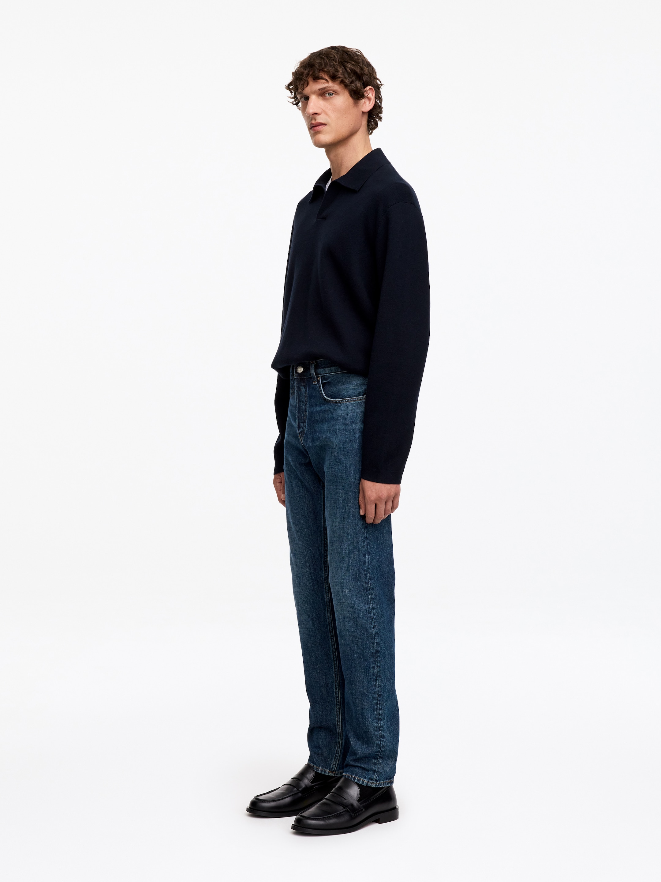 PARK Regular Jeans - Mid Blue - Regular fit - Men - StillMedia/Lookbook - 5